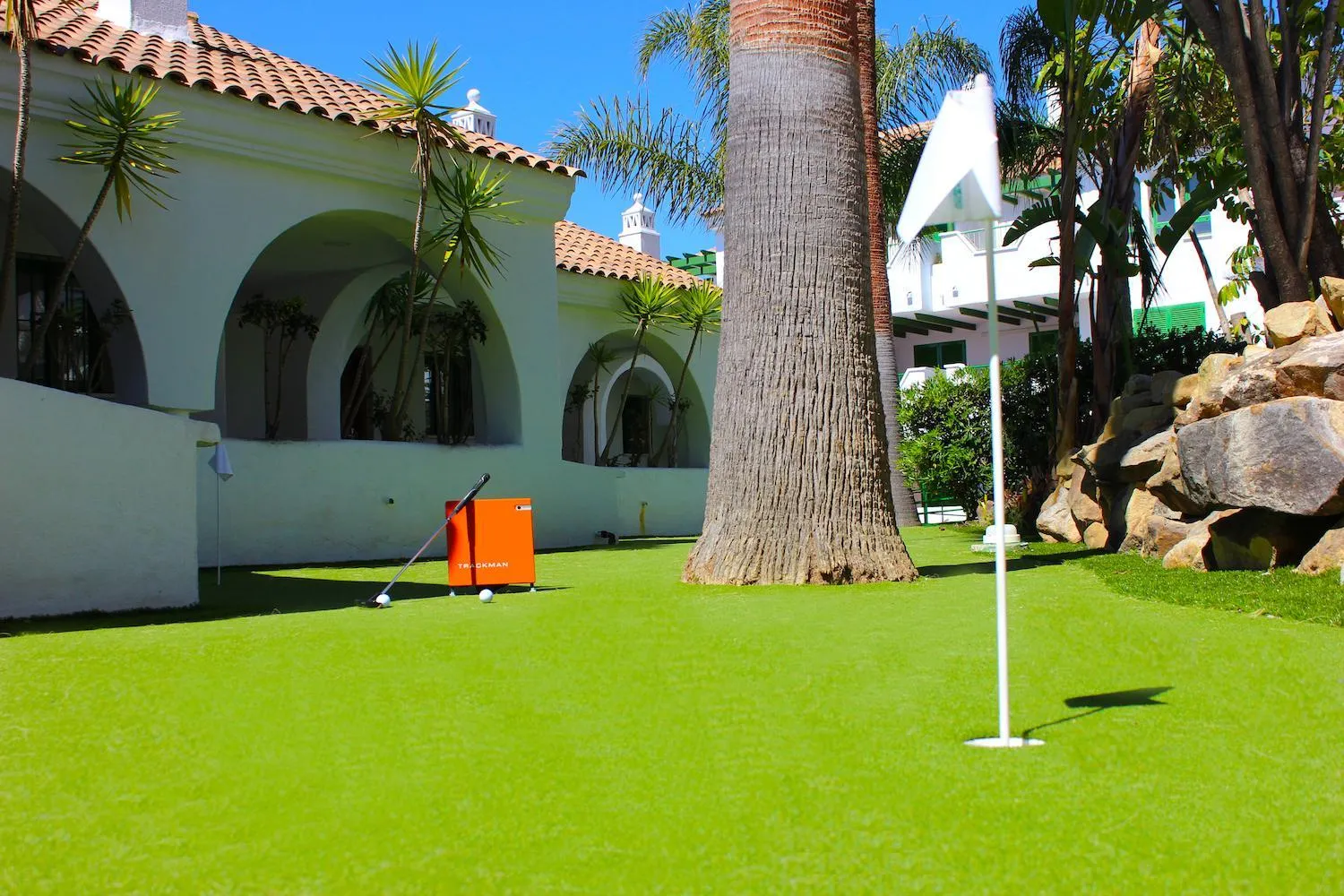 Garden in Hotel Apartamentos Manilva Sun