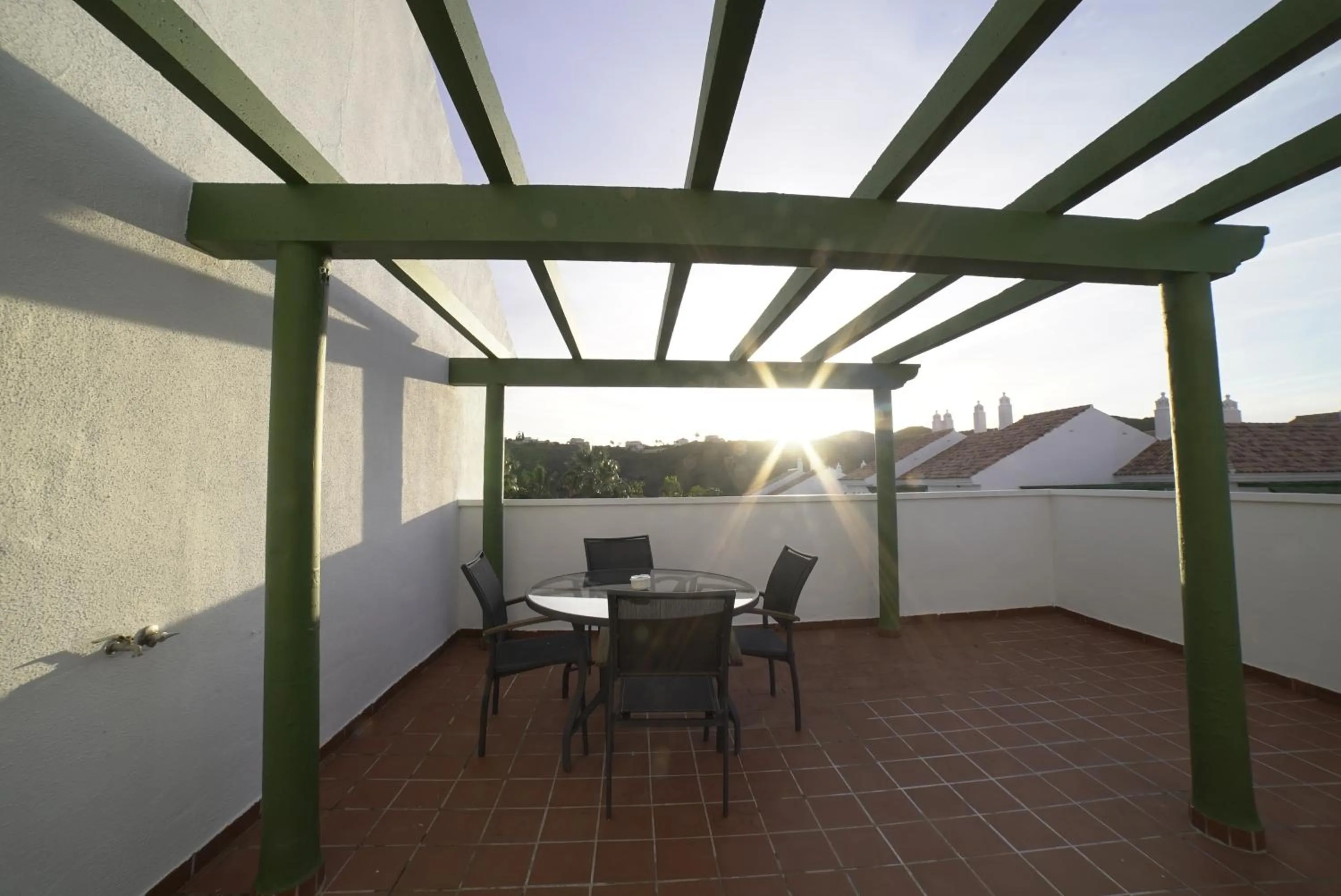 Balcony/Terrace in Hotel Apartamentos Manilva Sun