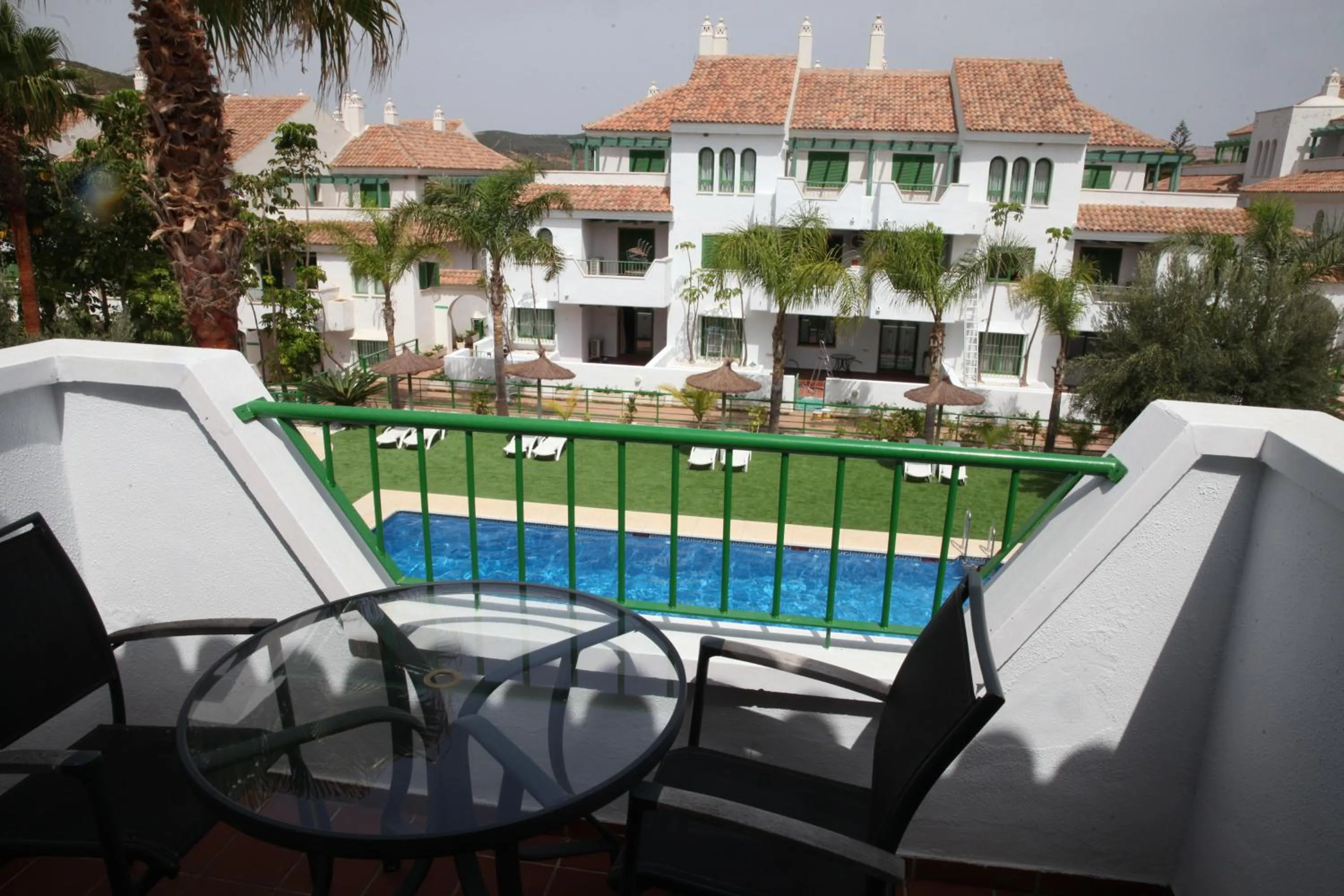Pool view in Hotel Apartamentos Manilva Sun