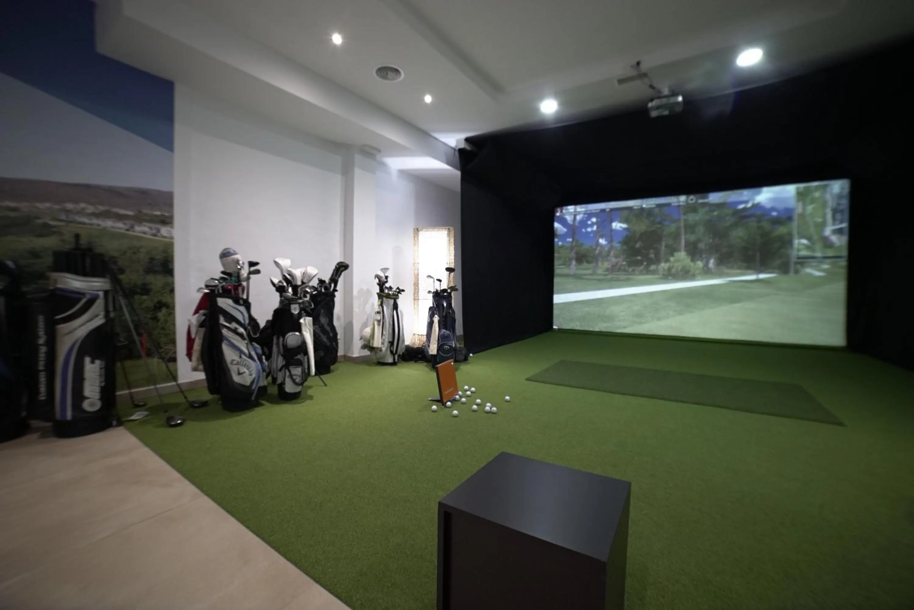 Golfcourse in Hotel Apartamentos Manilva Sun