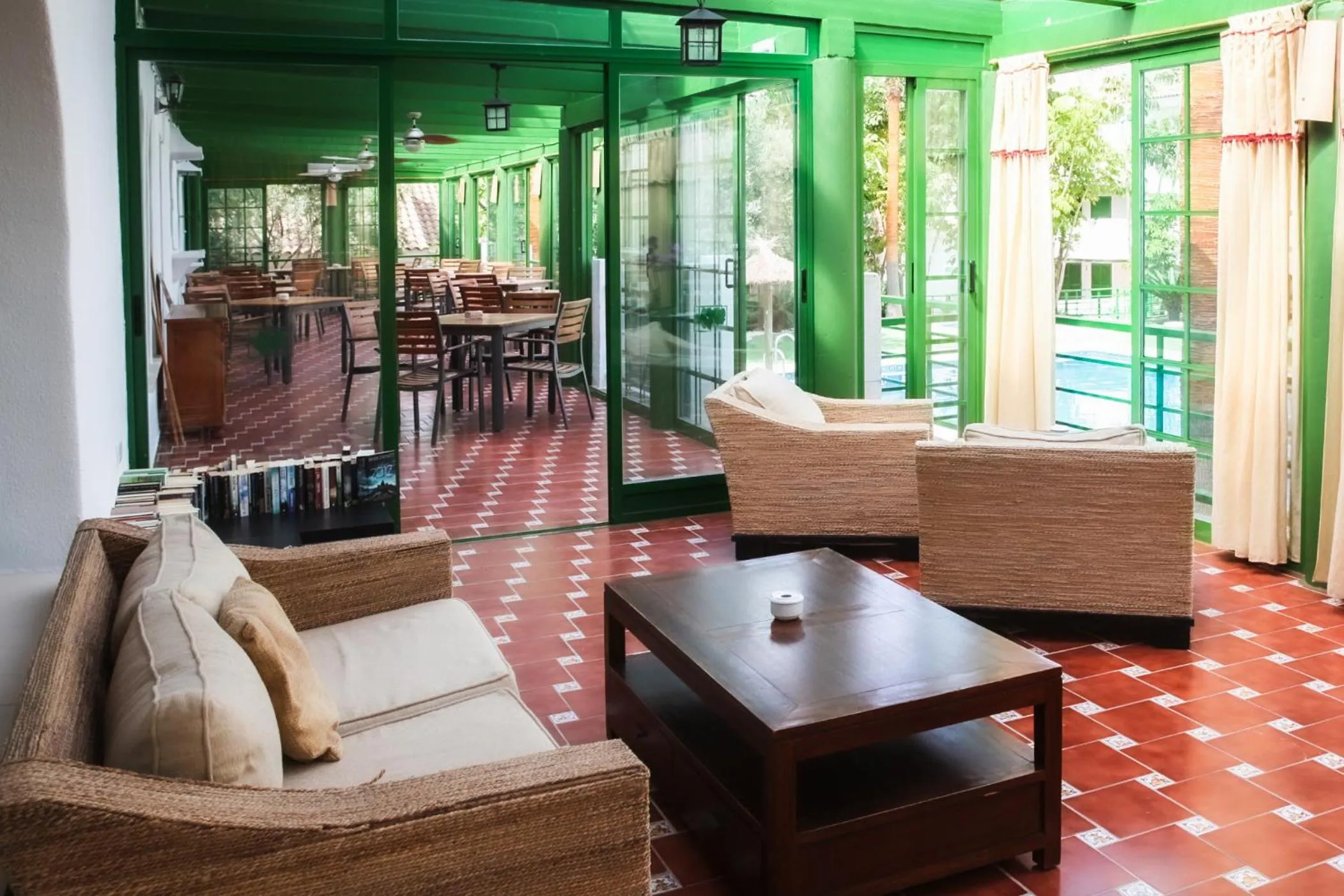 Lounge or bar in Hotel Apartamentos Manilva Sun