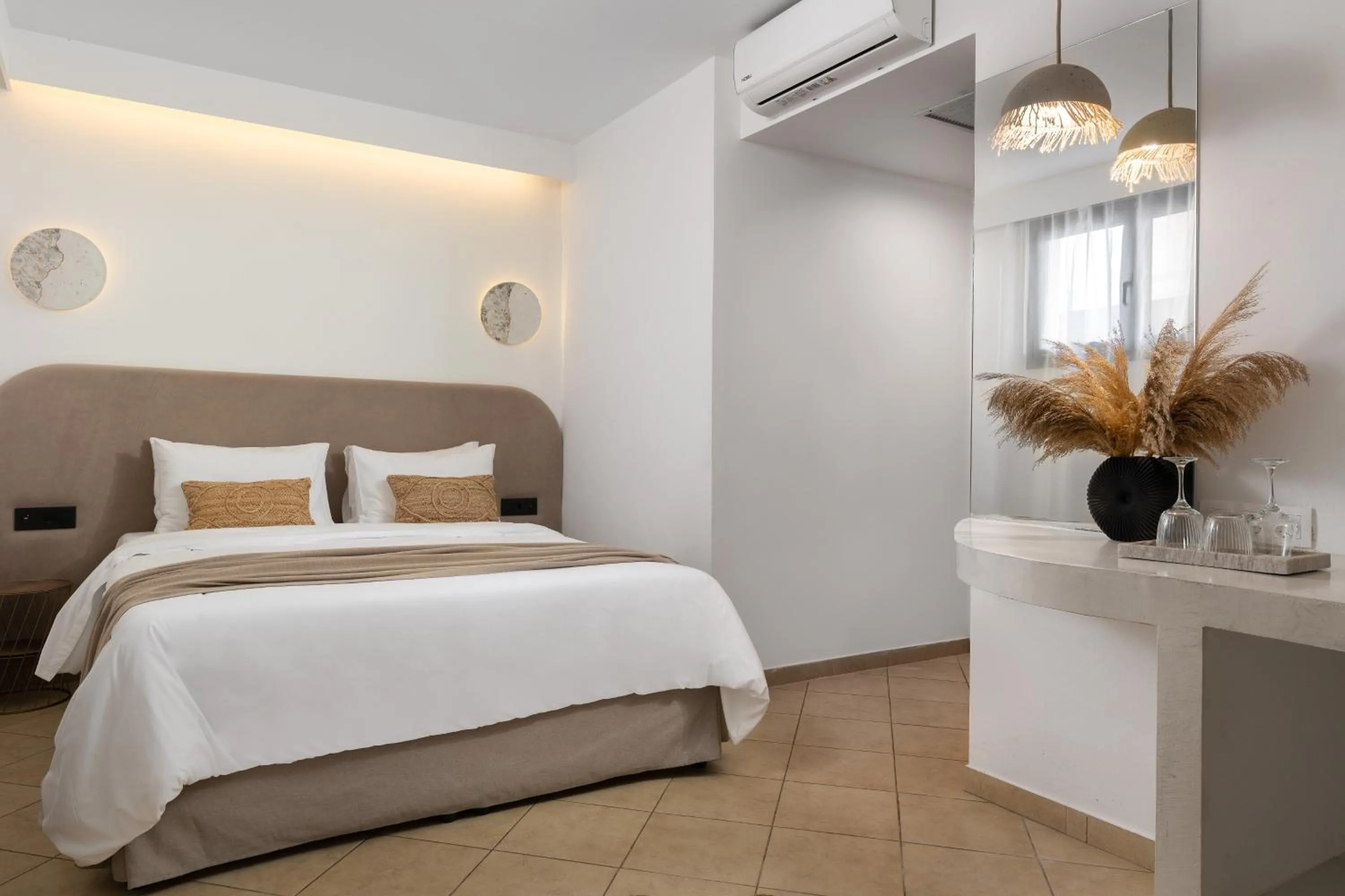 Bed in Diana Art Boutique Hotel