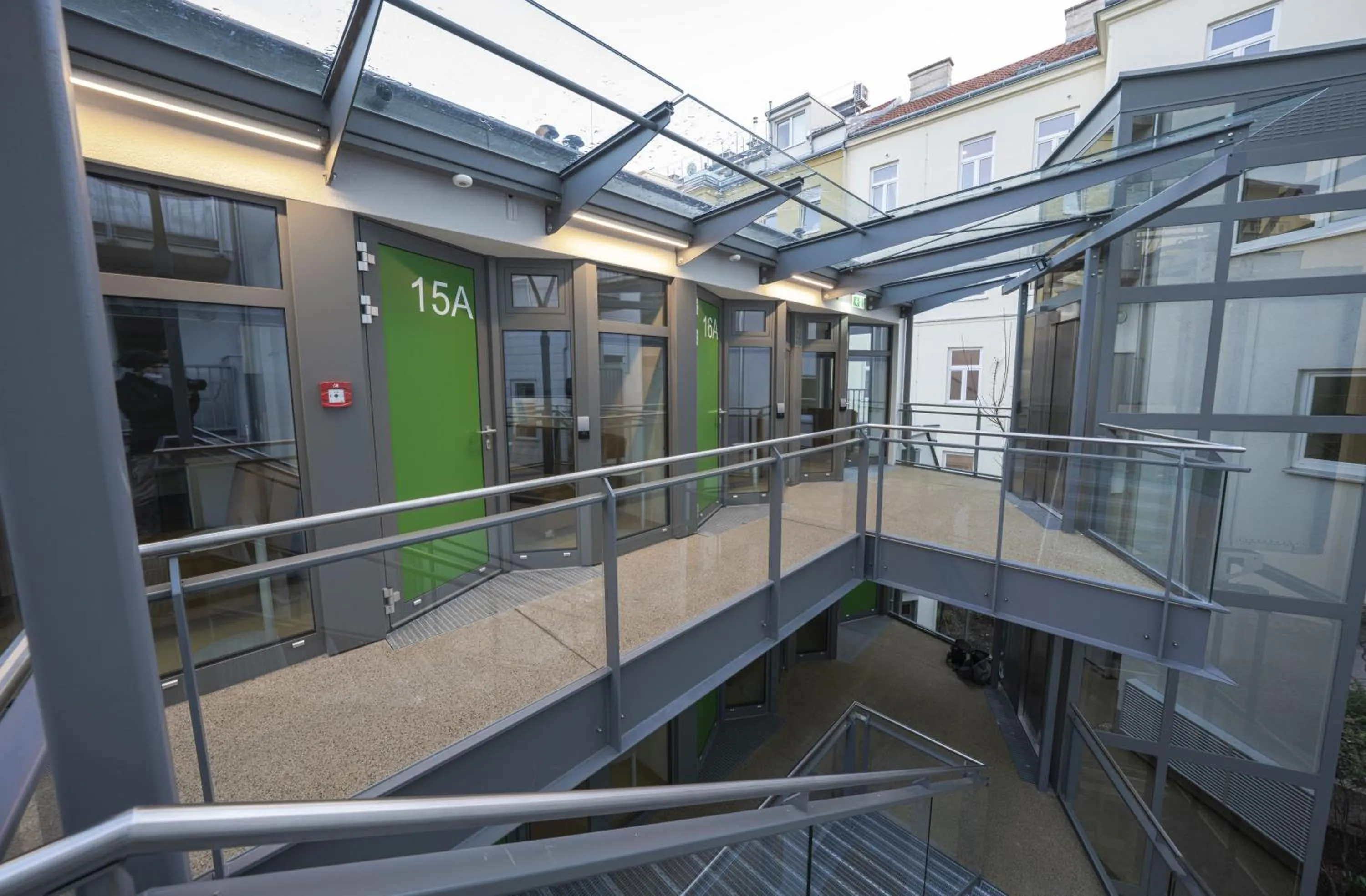 Property building in Smart Nano Living - Wien Hauptbahnhof - self check-in