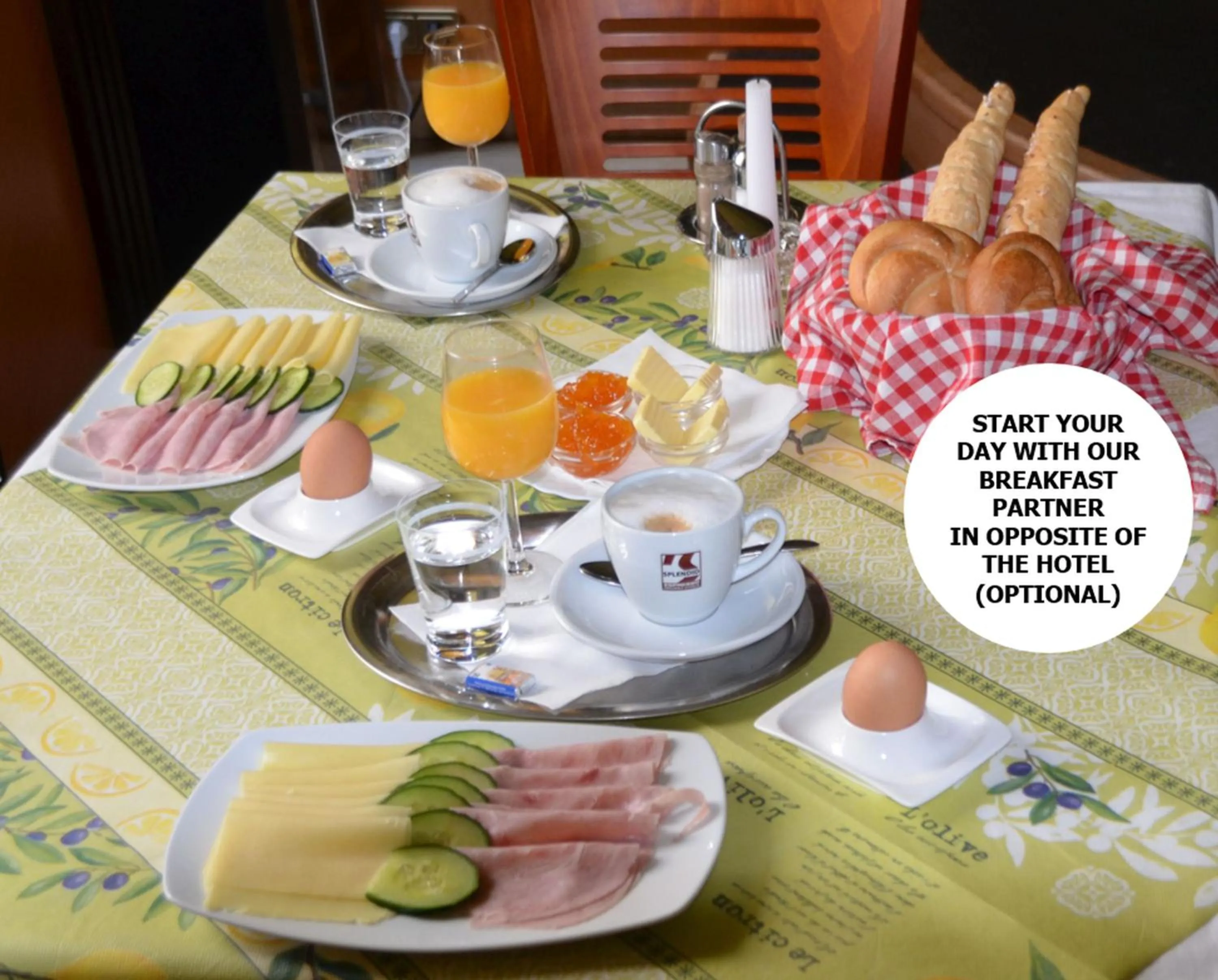 Breakfast in Smart Nano Living - Wien Hauptbahnhof - self check-in