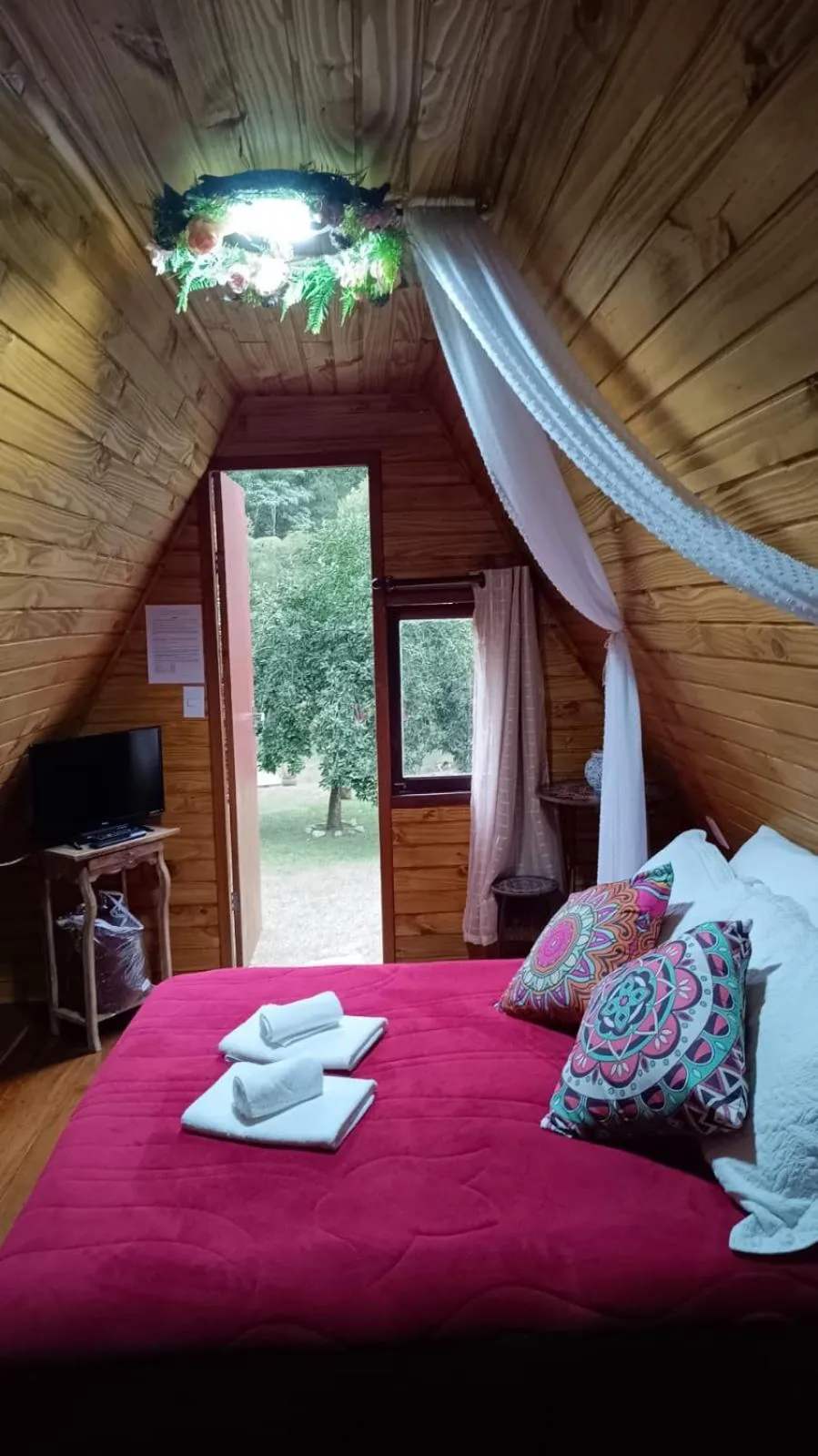 Bed in Pousada Bosque do Visconde