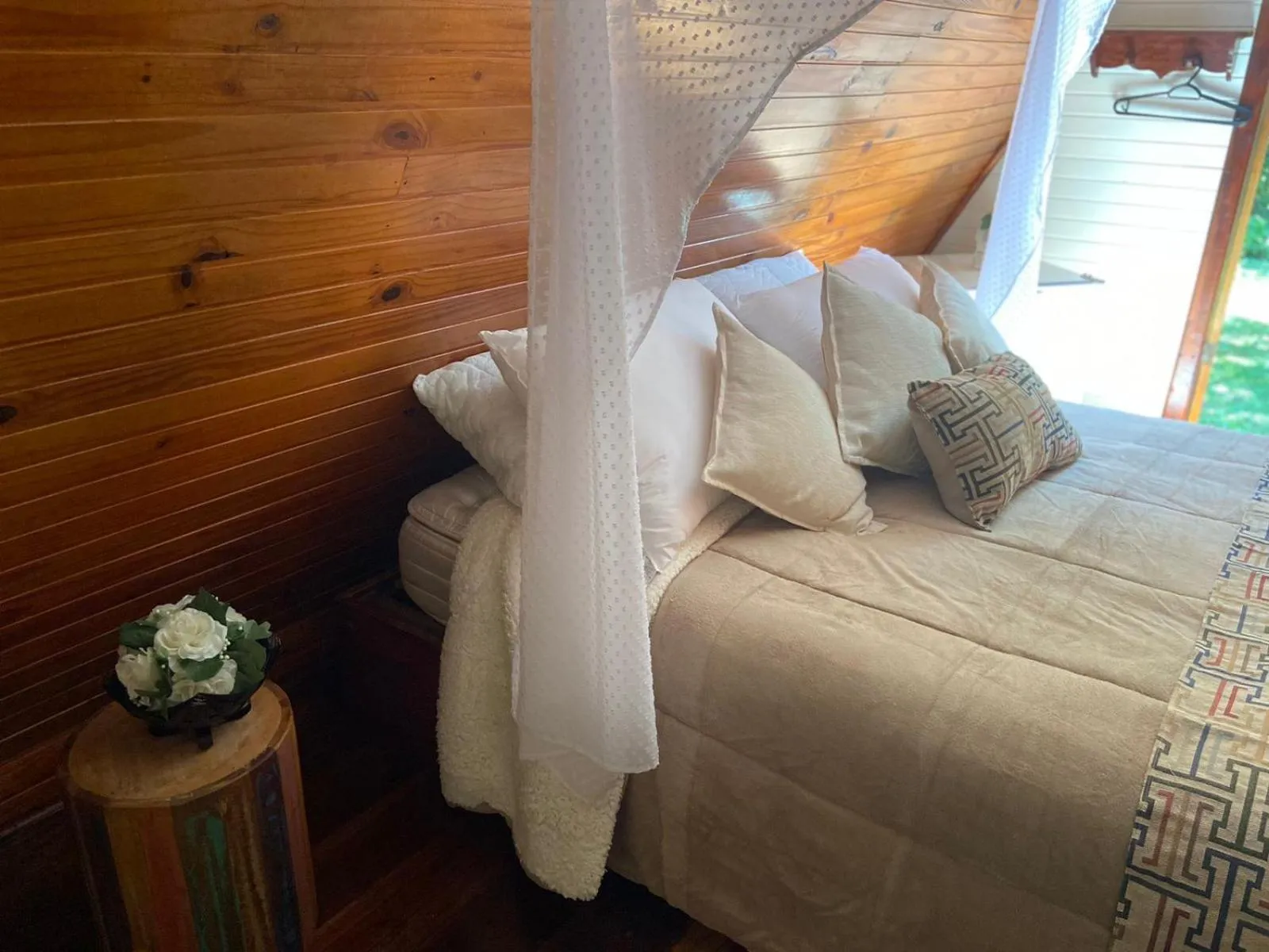 Bed in Pousada Bosque do Visconde