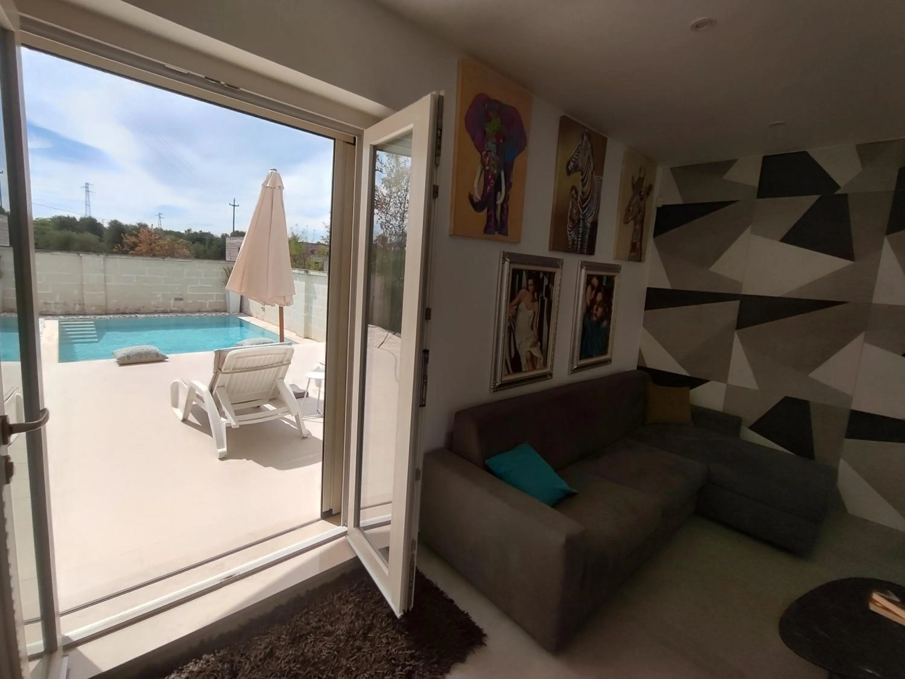 Villa con piscina Aria di sole