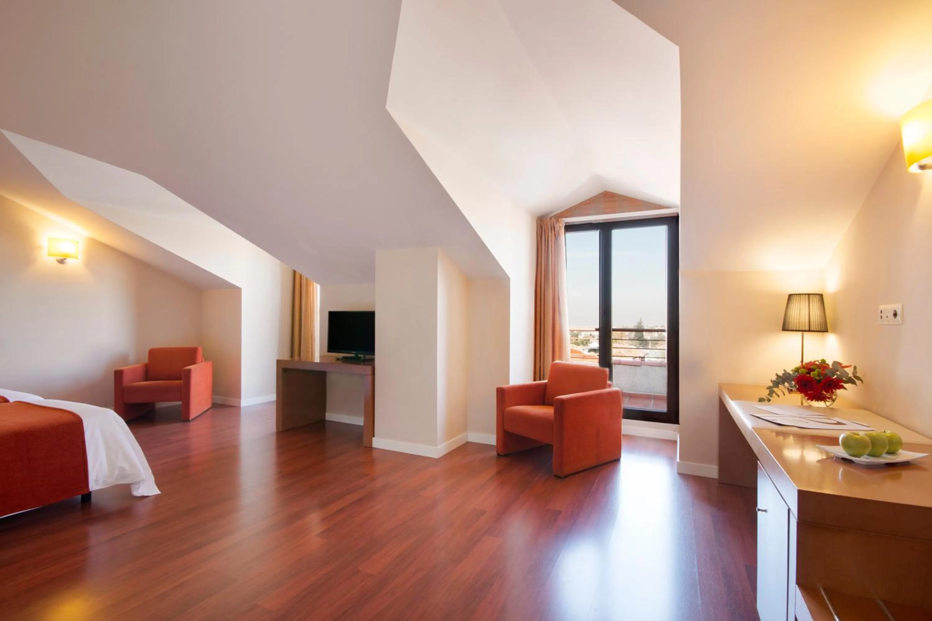 Seating area in Hotel Granada Palace