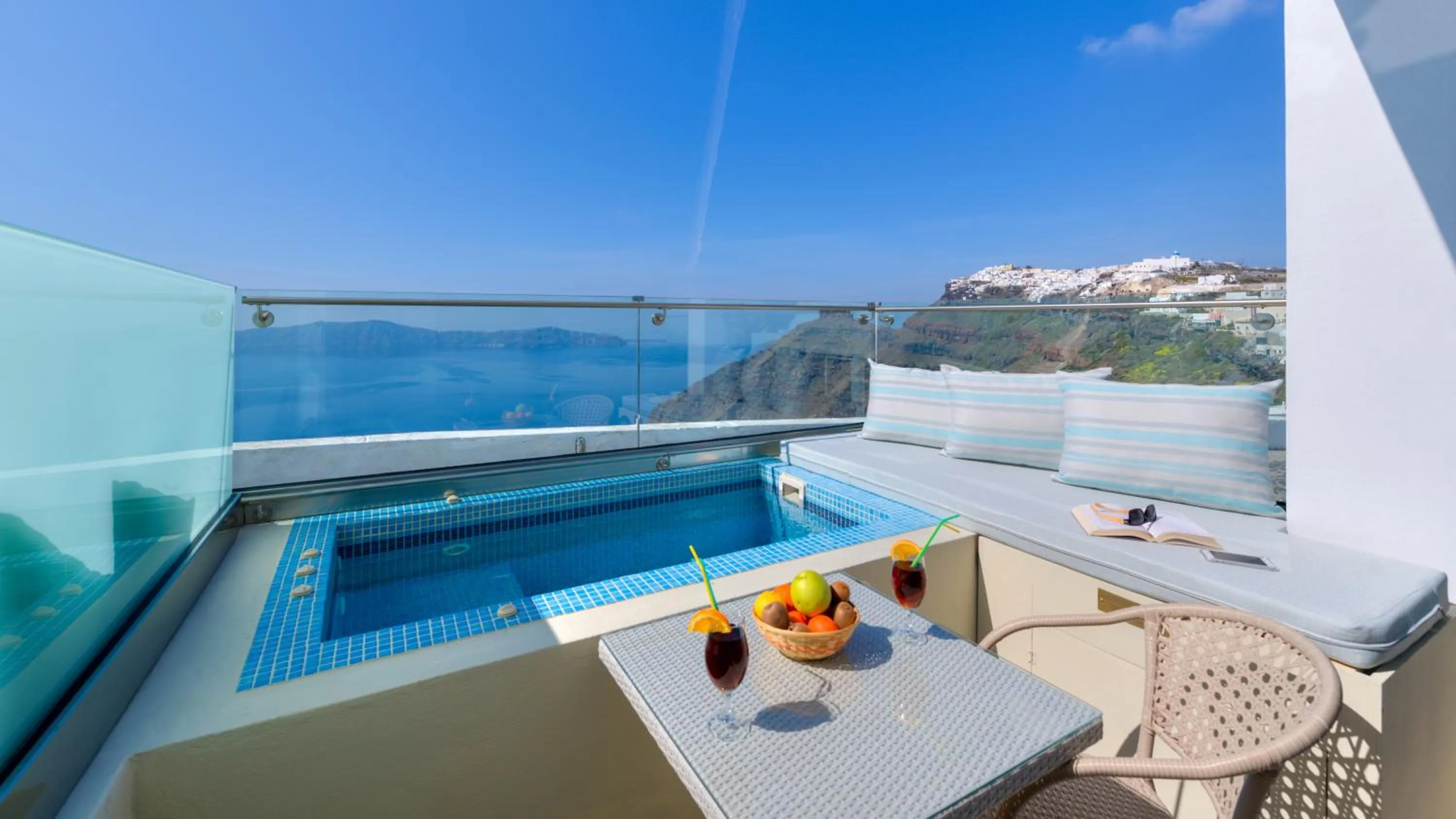 Balcony/Terrace in Ellinon Thea Boutique Hotel