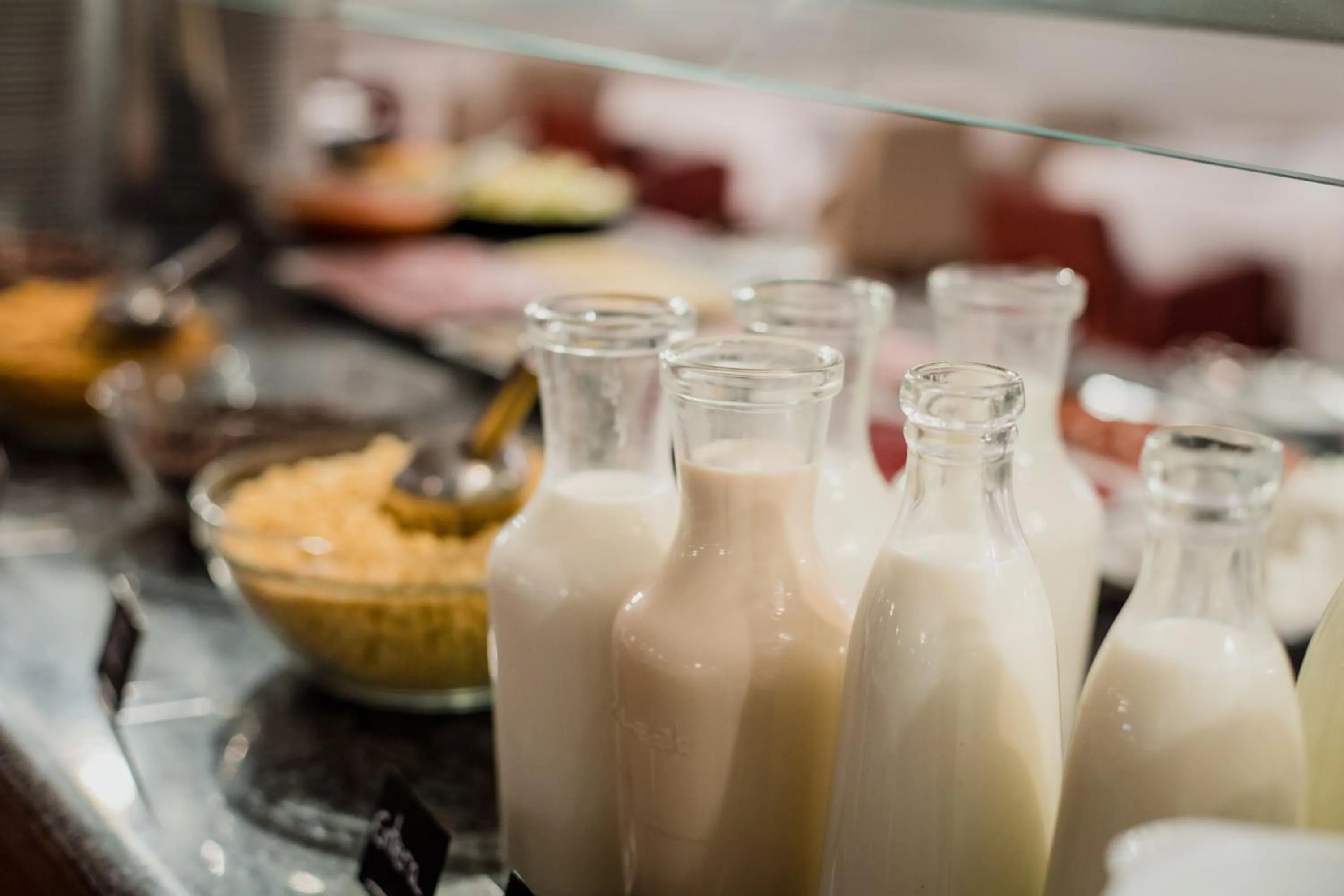 Buffet breakfast in Mont Blanc