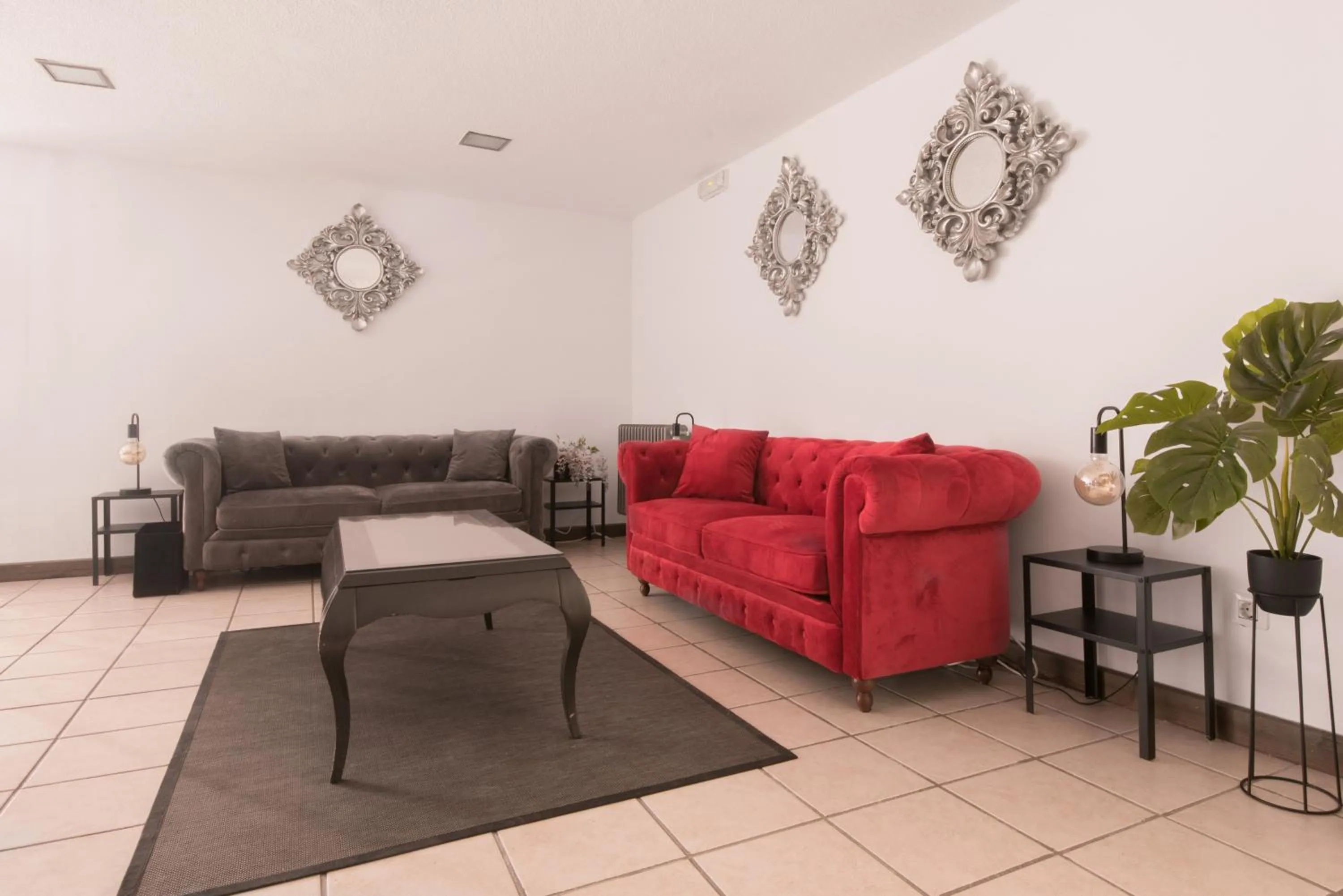 Seating area in Mont Blanc