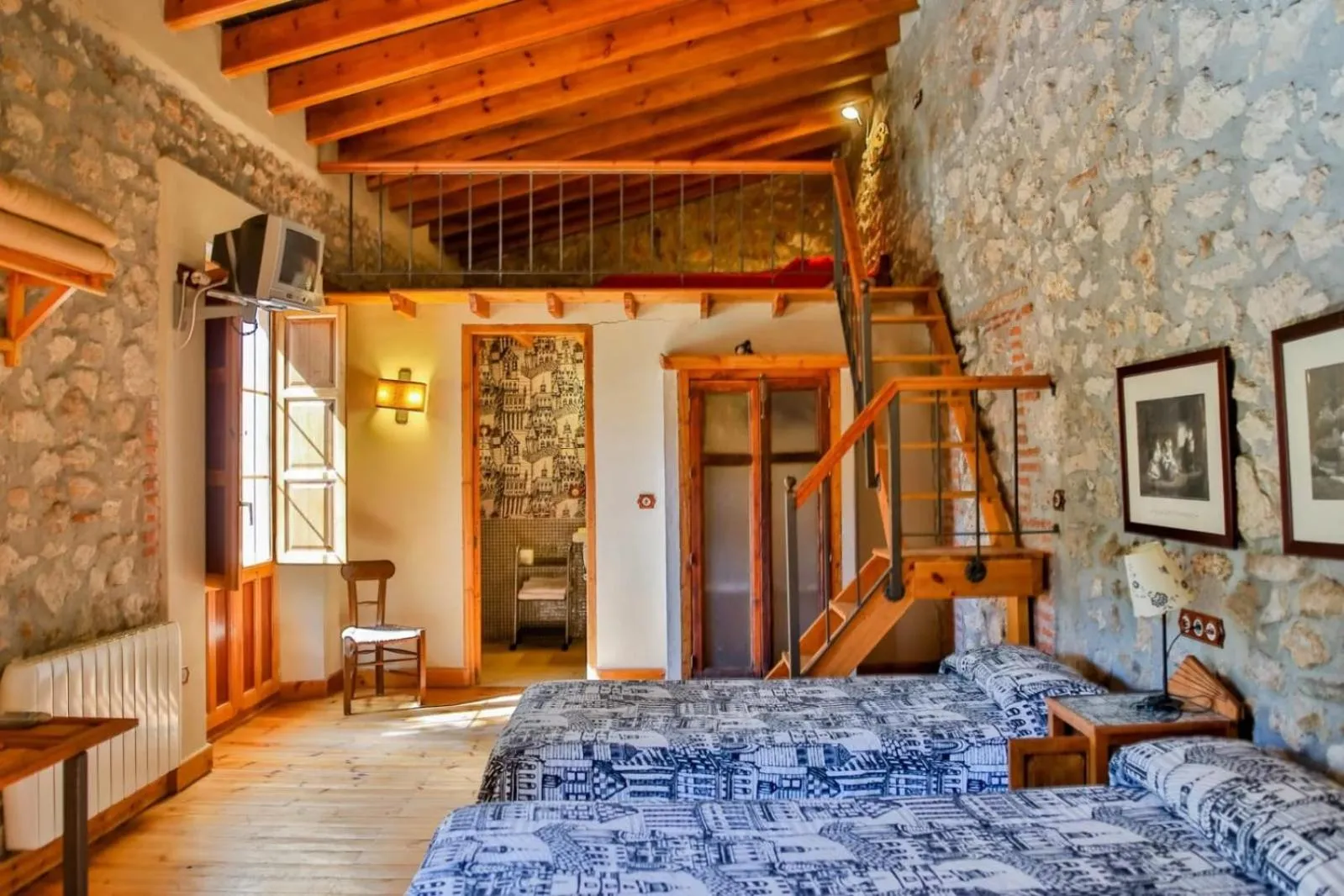 Bedroom, Bed in Casas Cueva y Cortijo La Tala en Guadix