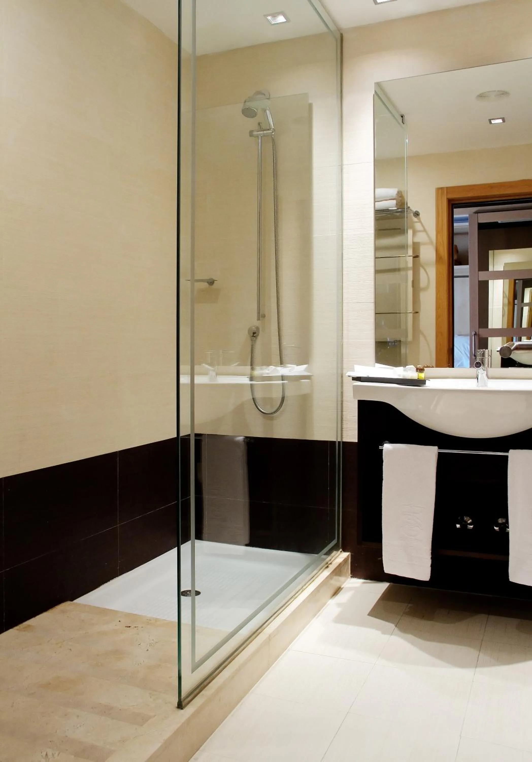 Bathroom in Oca Palacio De La Llorea Hotel & Spa