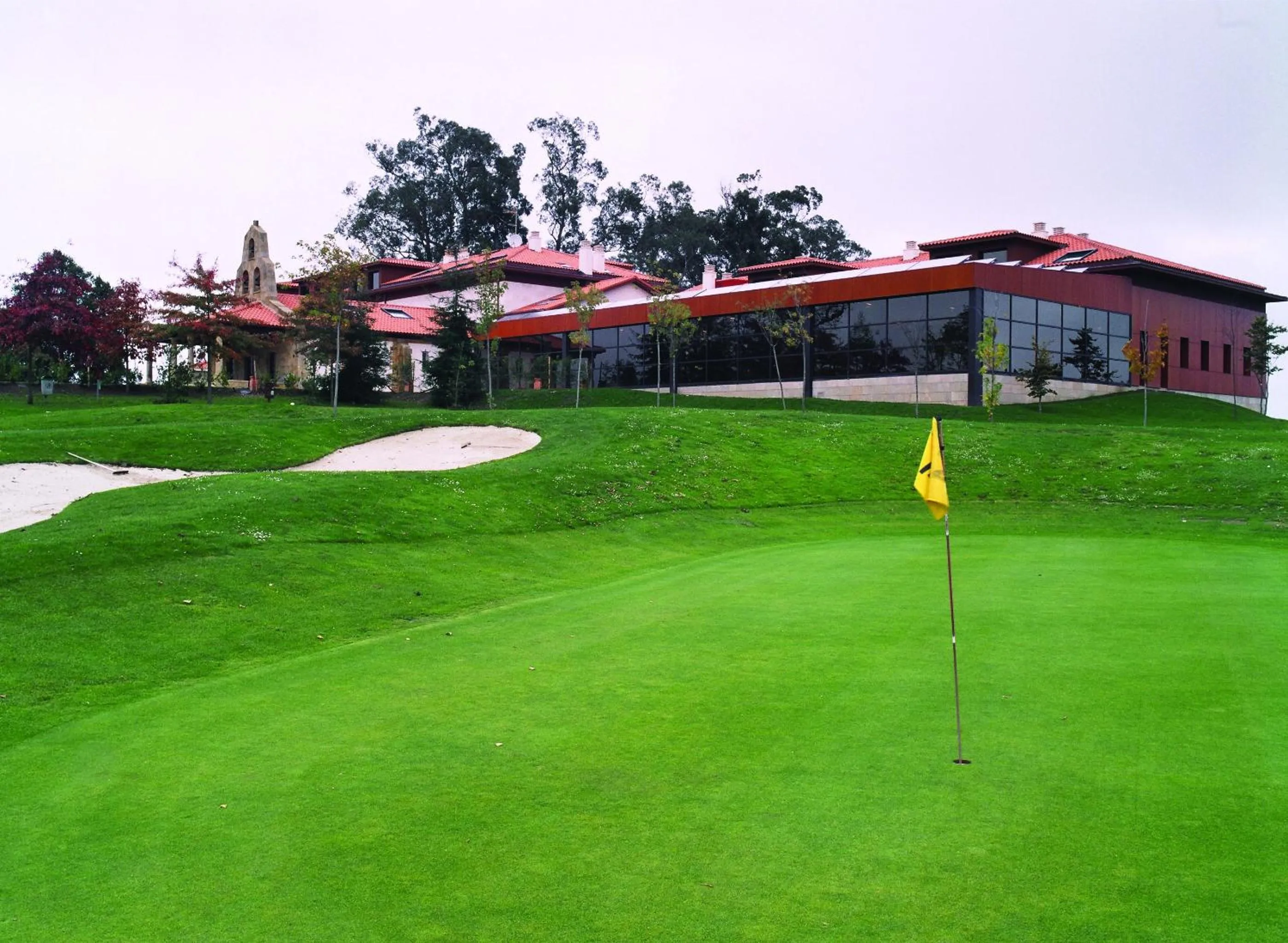 Golfcourse in Oca Palacio De La Llorea Hotel & Spa