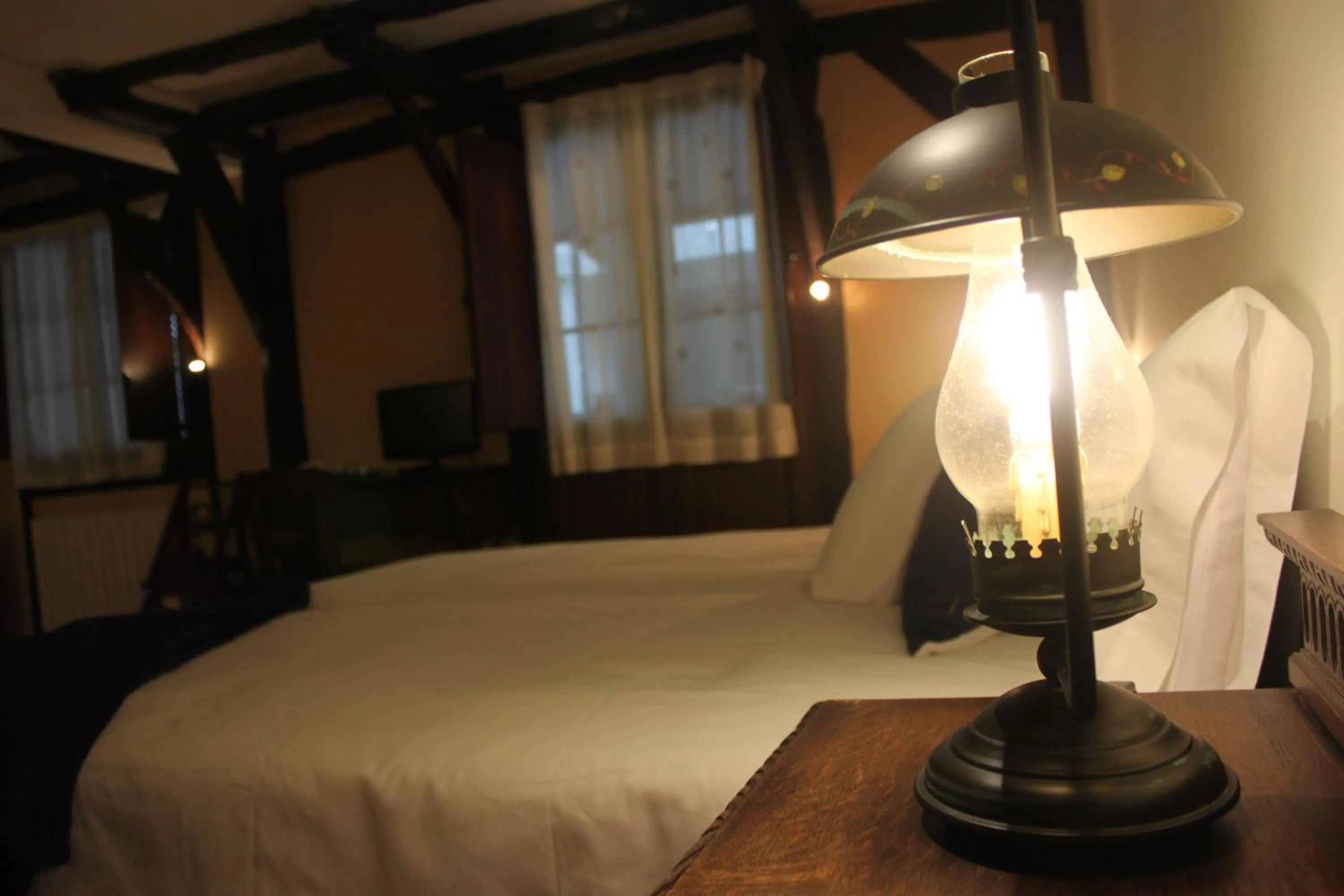 Decorative detail, Bed in Hotel SPA Atxaspi