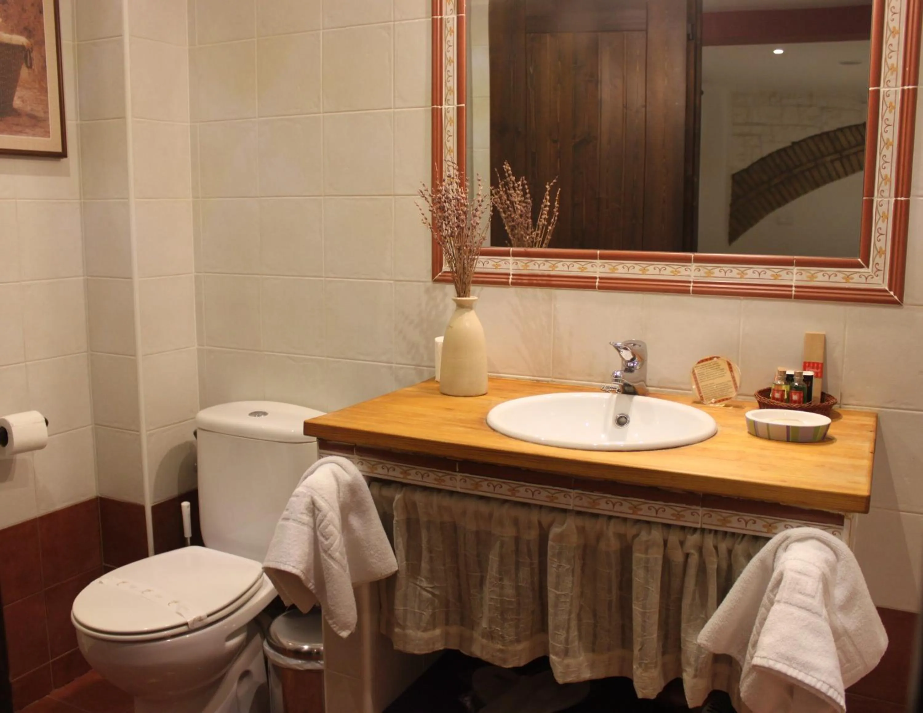 Bathroom in Hotel SPA Atxaspi