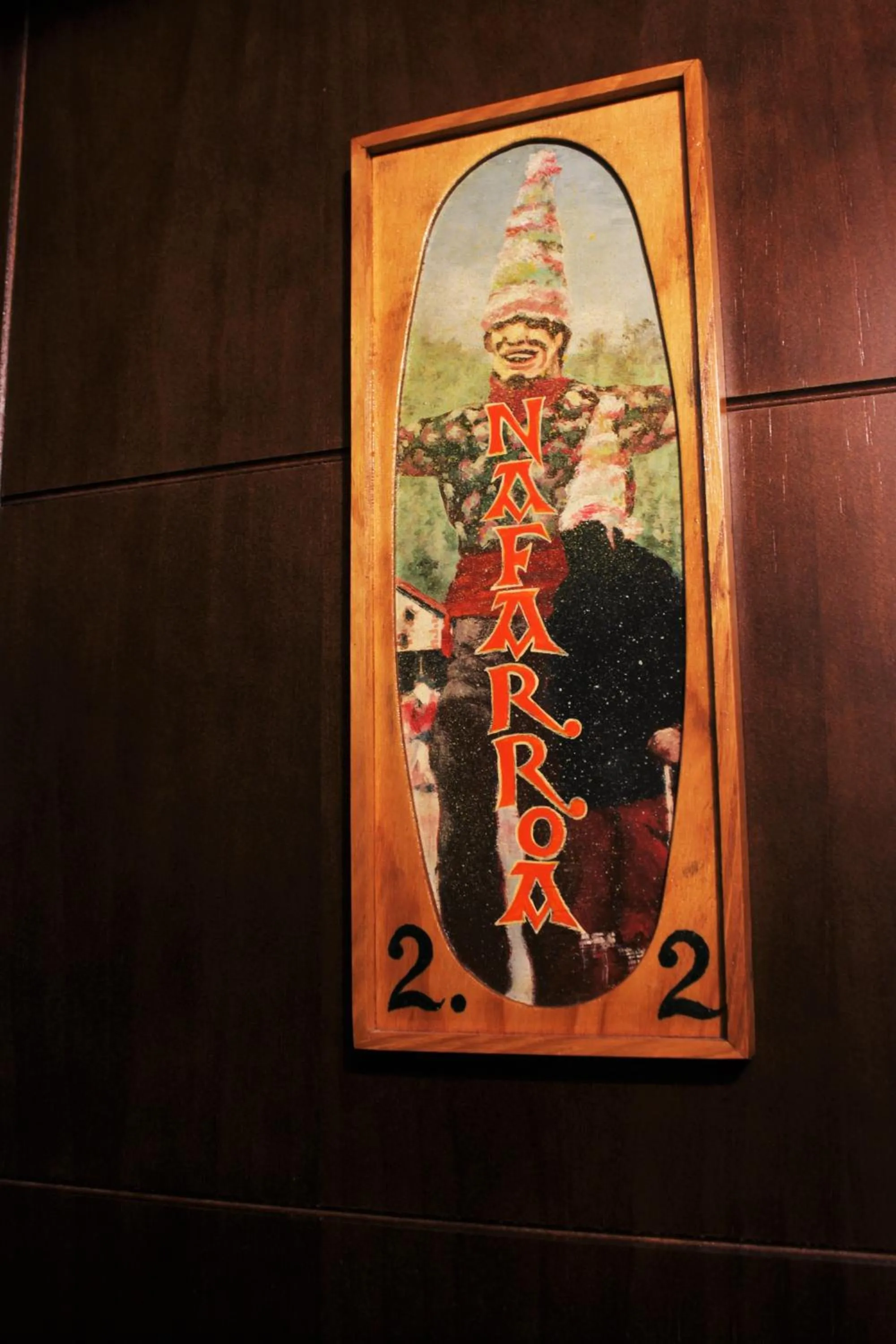 Decorative detail in Hotel SPA Atxaspi