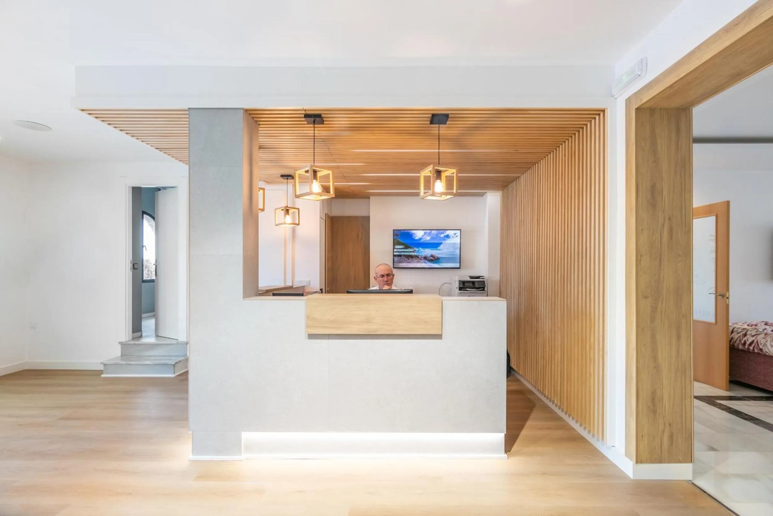 Lobby or reception in Hotel Nerja Club by Dorobe