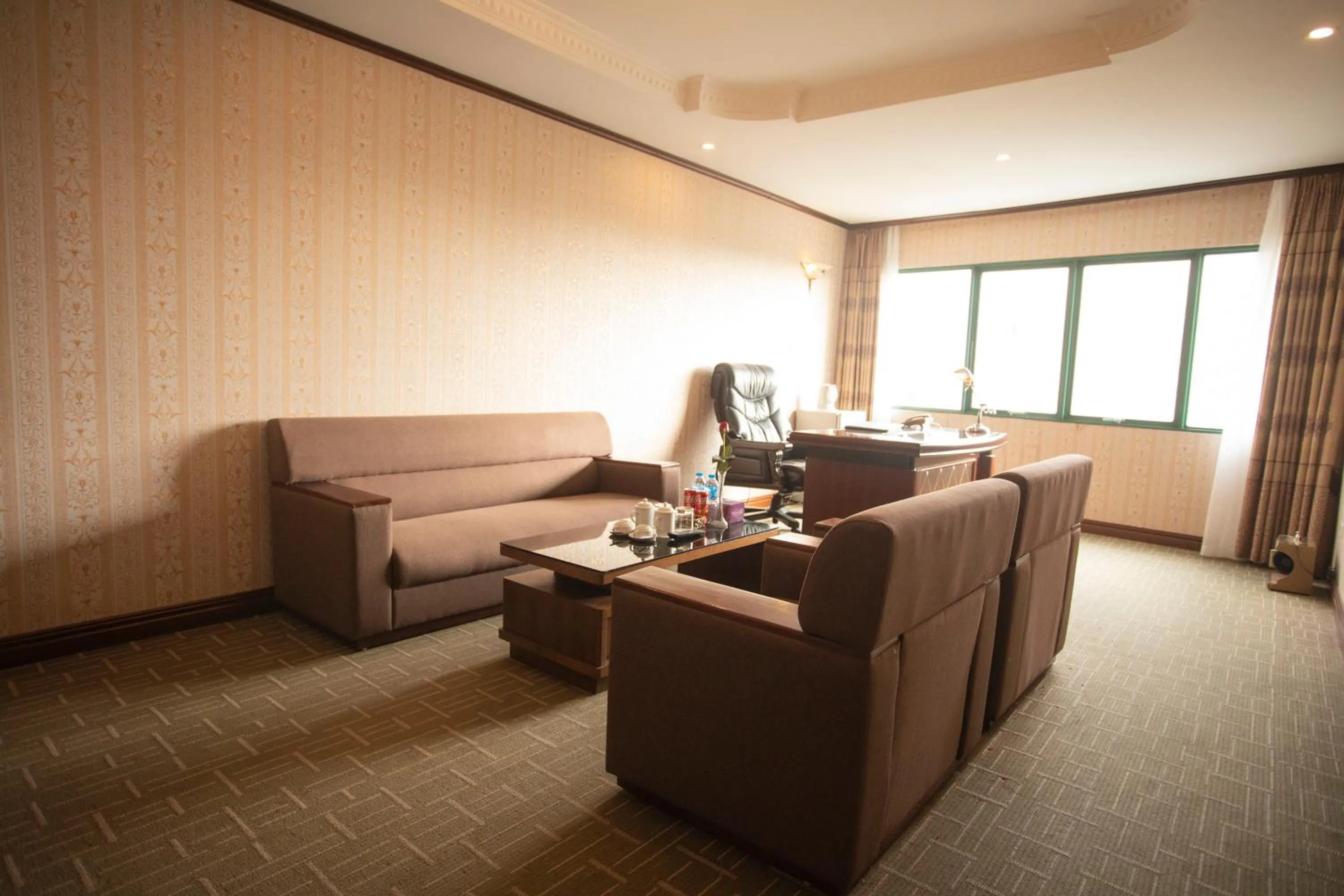 Living room in Sao Mai Hotel