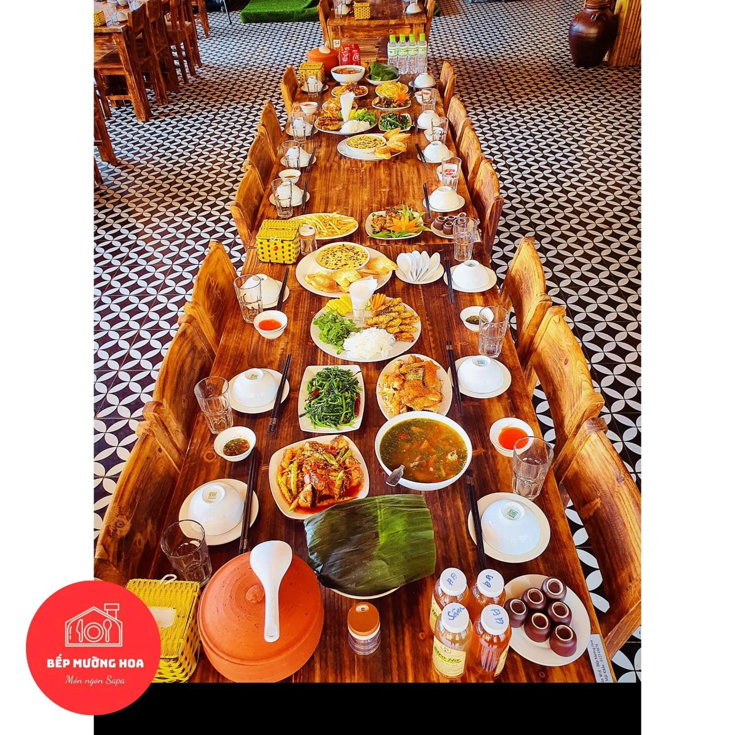 Lunch in Swan Sapa Hotel