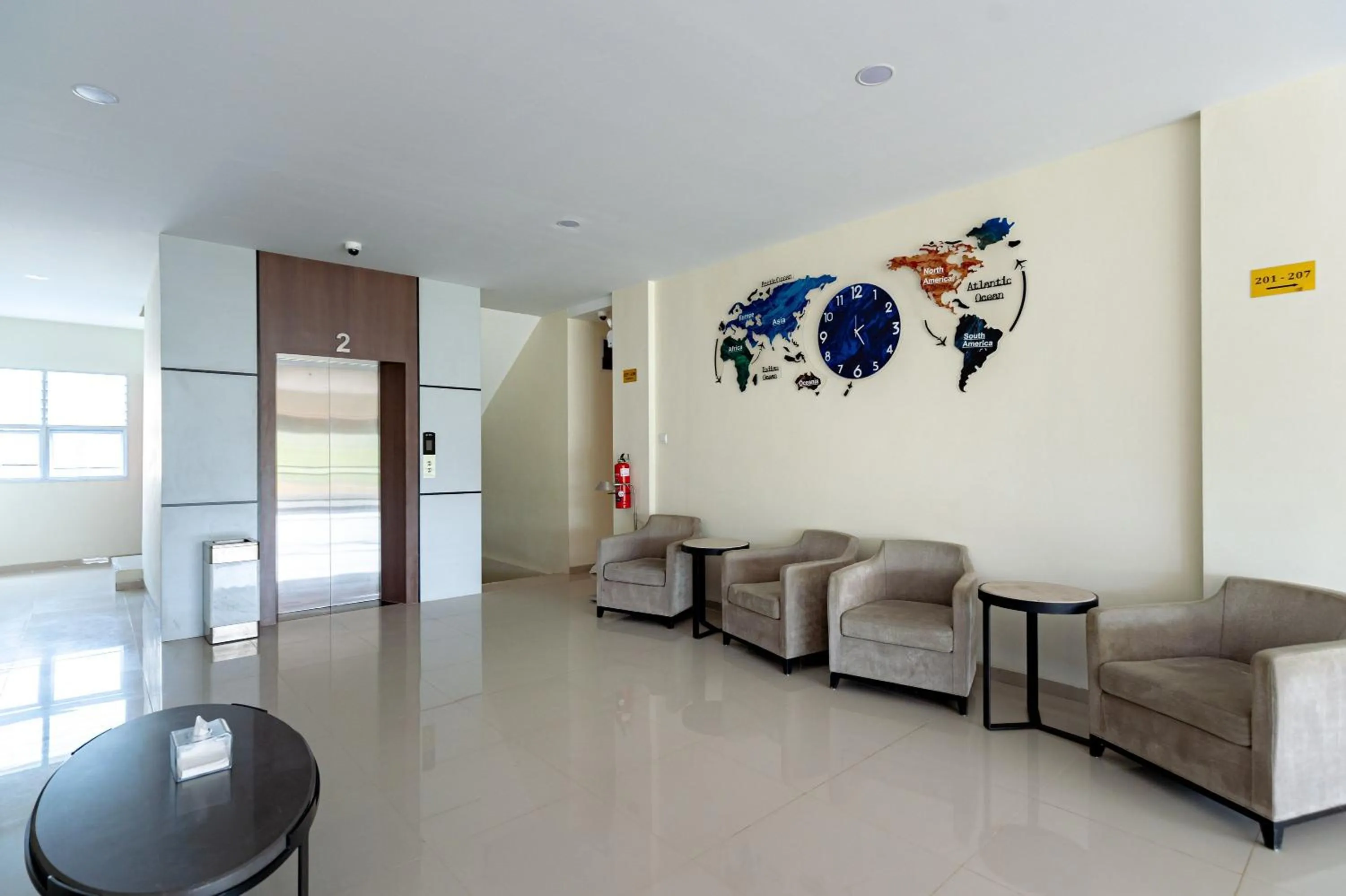 Living room in RedDoorz Plus at Komplek ABC Batu Aji Batam