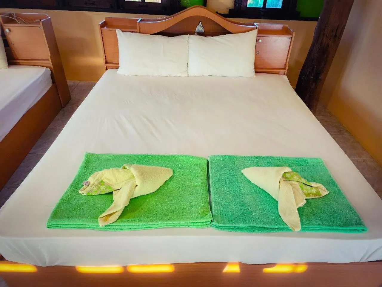 Bed in Banmae Resort Kohchang