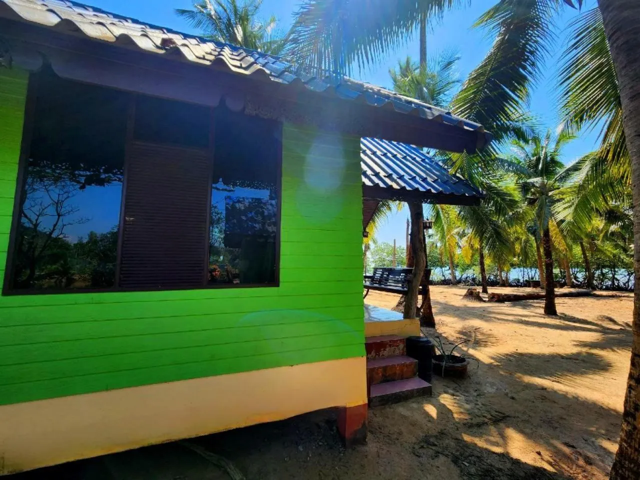 Garden in Banmae Resort Kohchang