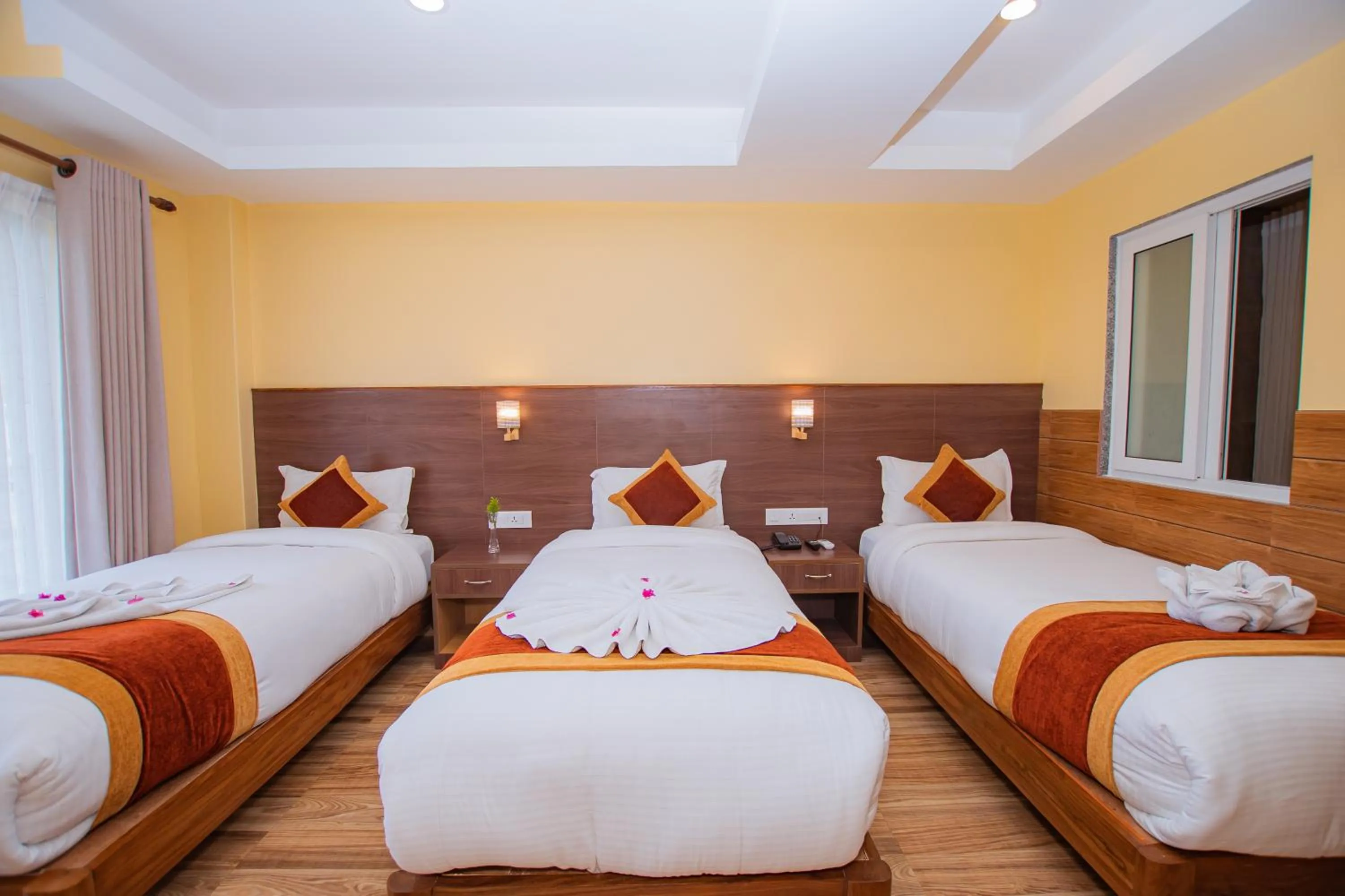 Bed in Hotel Hidden Kingdom