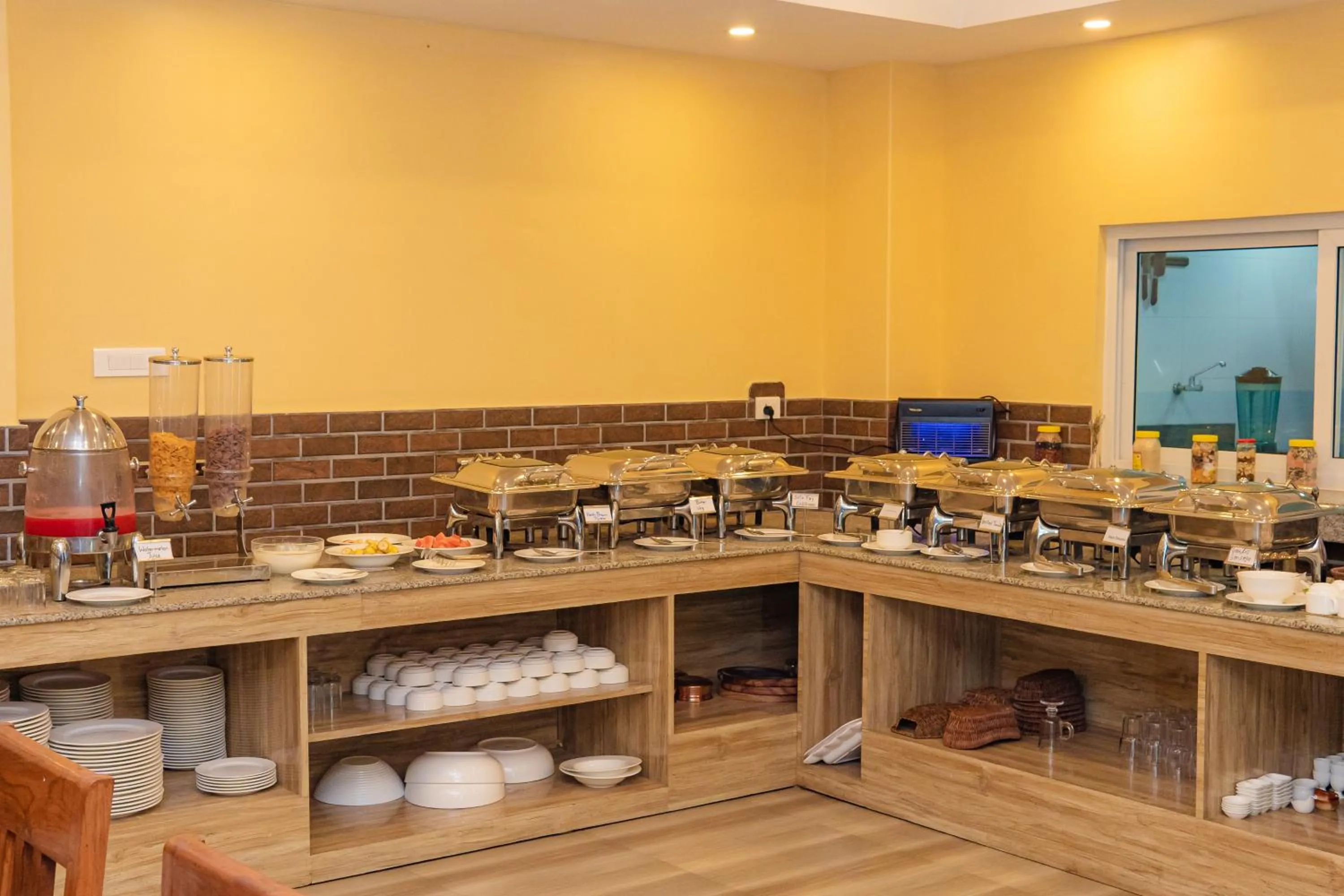 Buffet breakfast in Hotel Hidden Kingdom