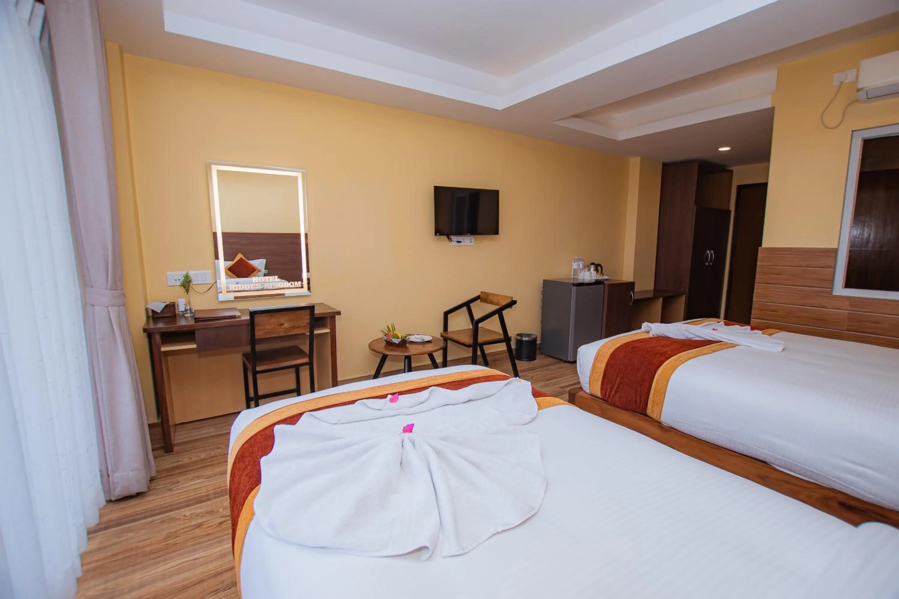 Bed in Hotel Hidden Kingdom