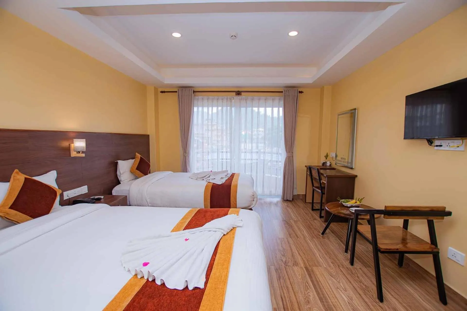 Bed in Hotel Hidden Kingdom