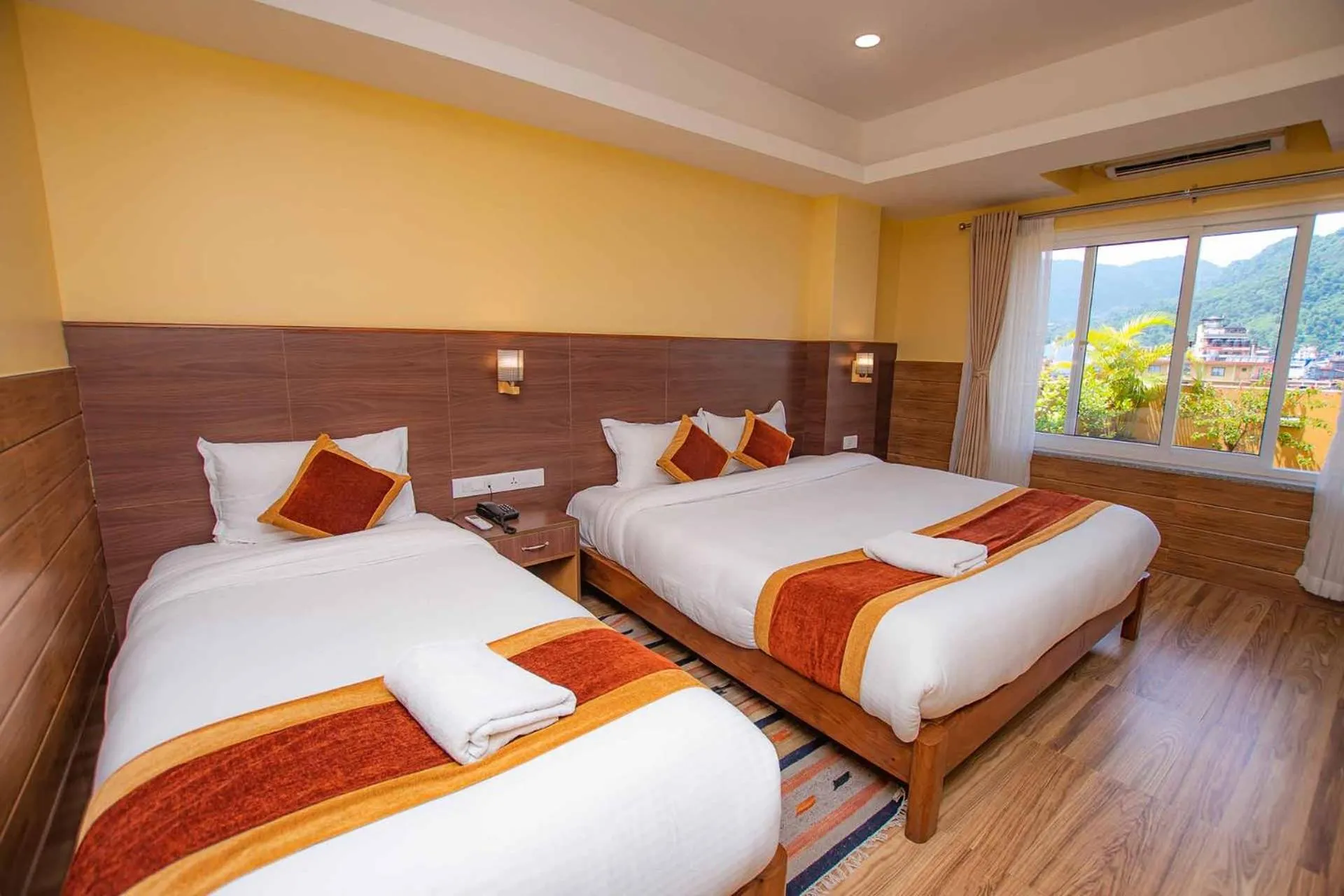 Bed in Hotel Hidden Kingdom