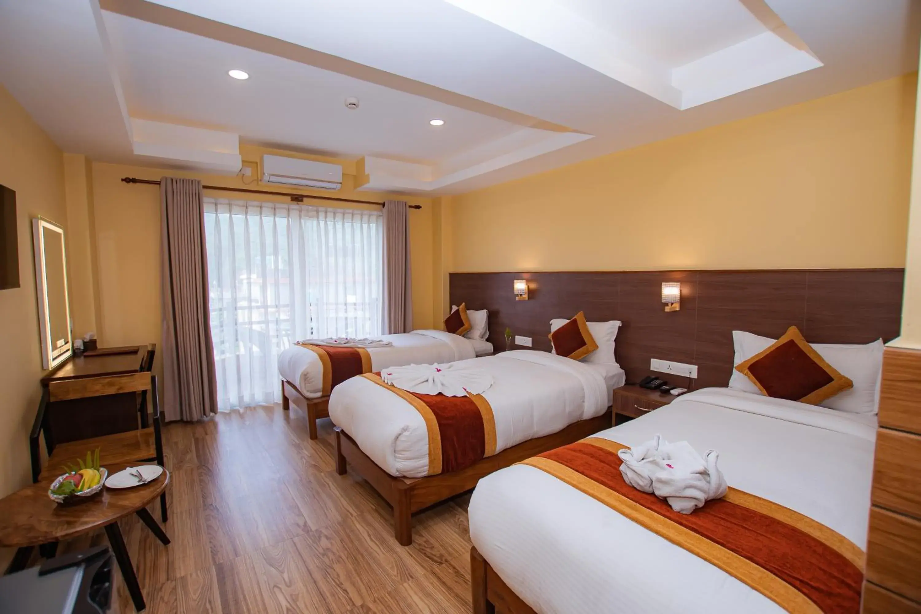 Triple Room - single occupancy in Hotel Hidden Kingdom Triple Room - single occupancy in Hotel Hidden Kingdom