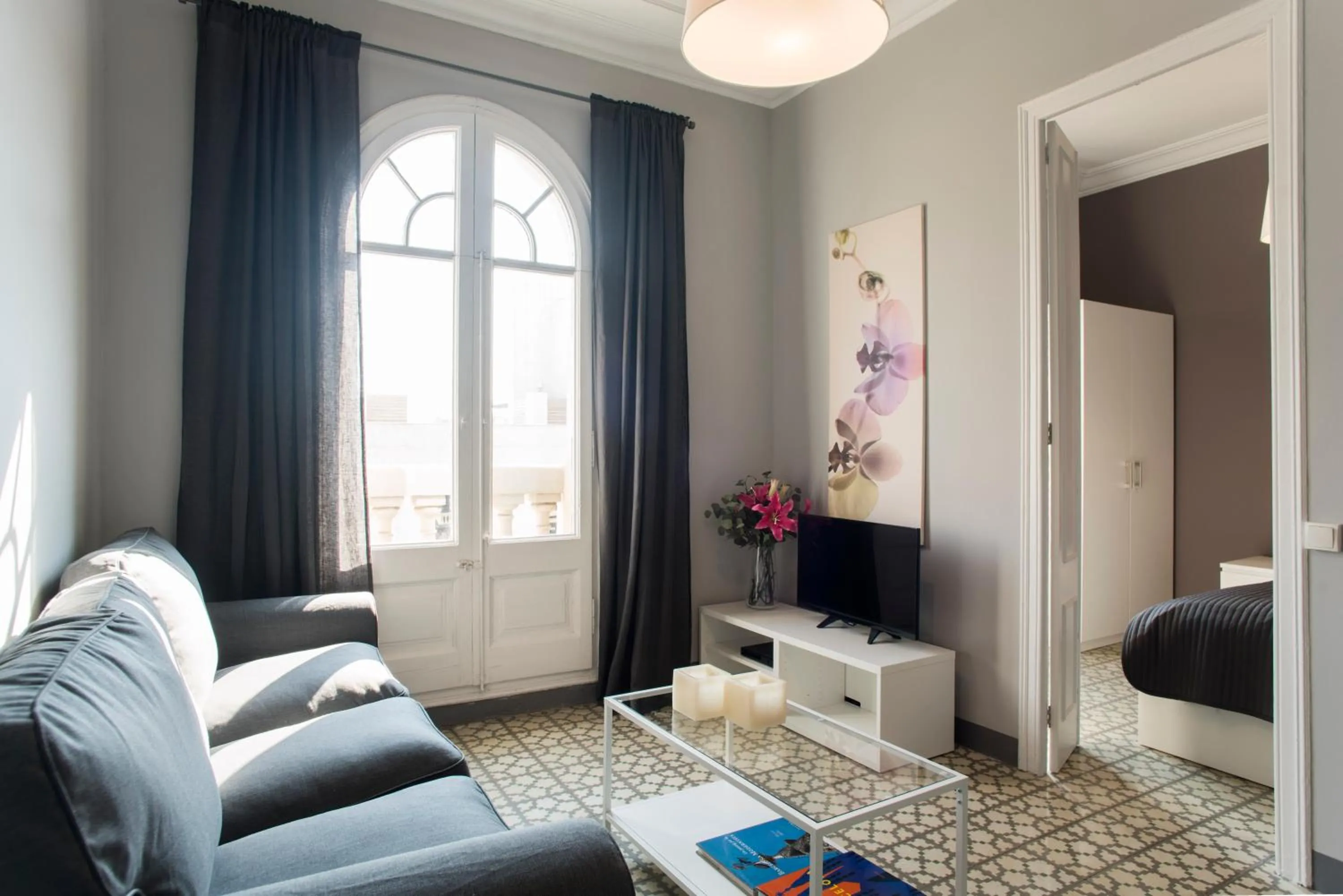 Living room in Barcelonaguest