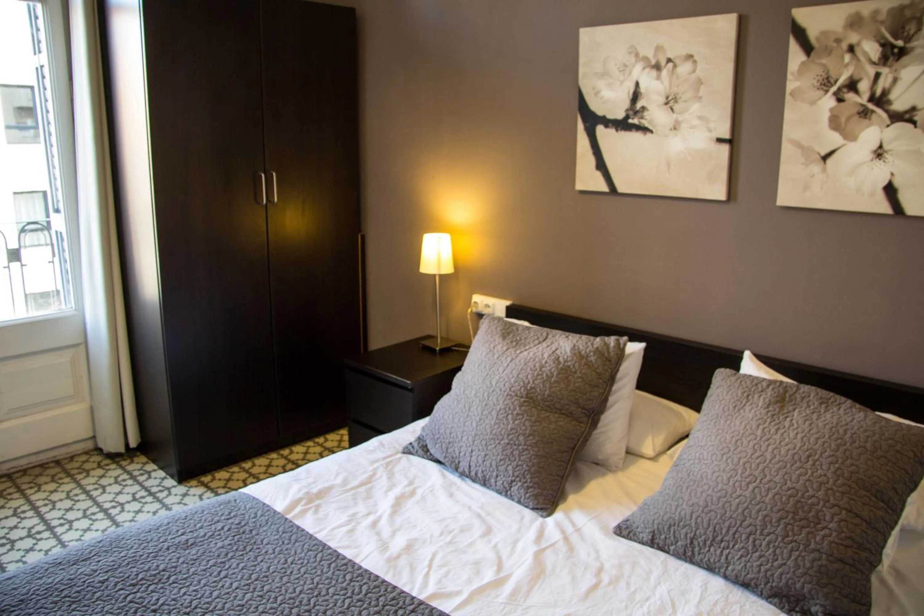 Decorative detail, Bed in Barcelonaguest