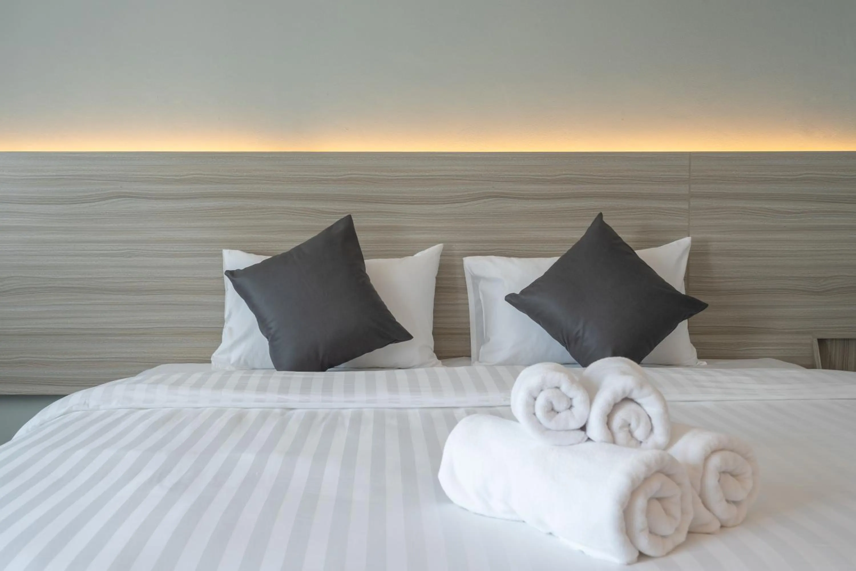 Bed in Cozy Blu Suvarnabhumi