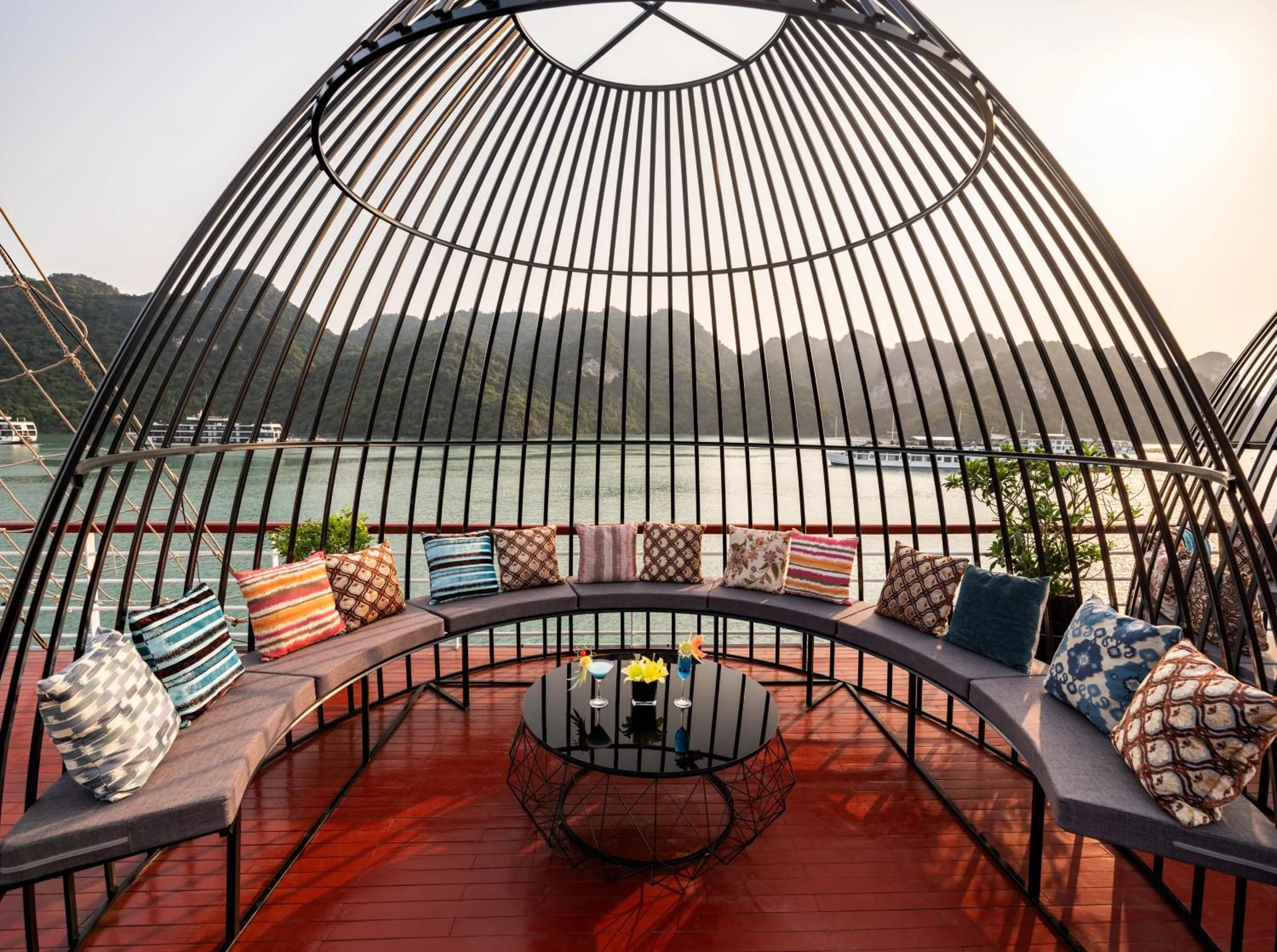 Patio in Aqua Of The Seas Cruise Halong by AHG