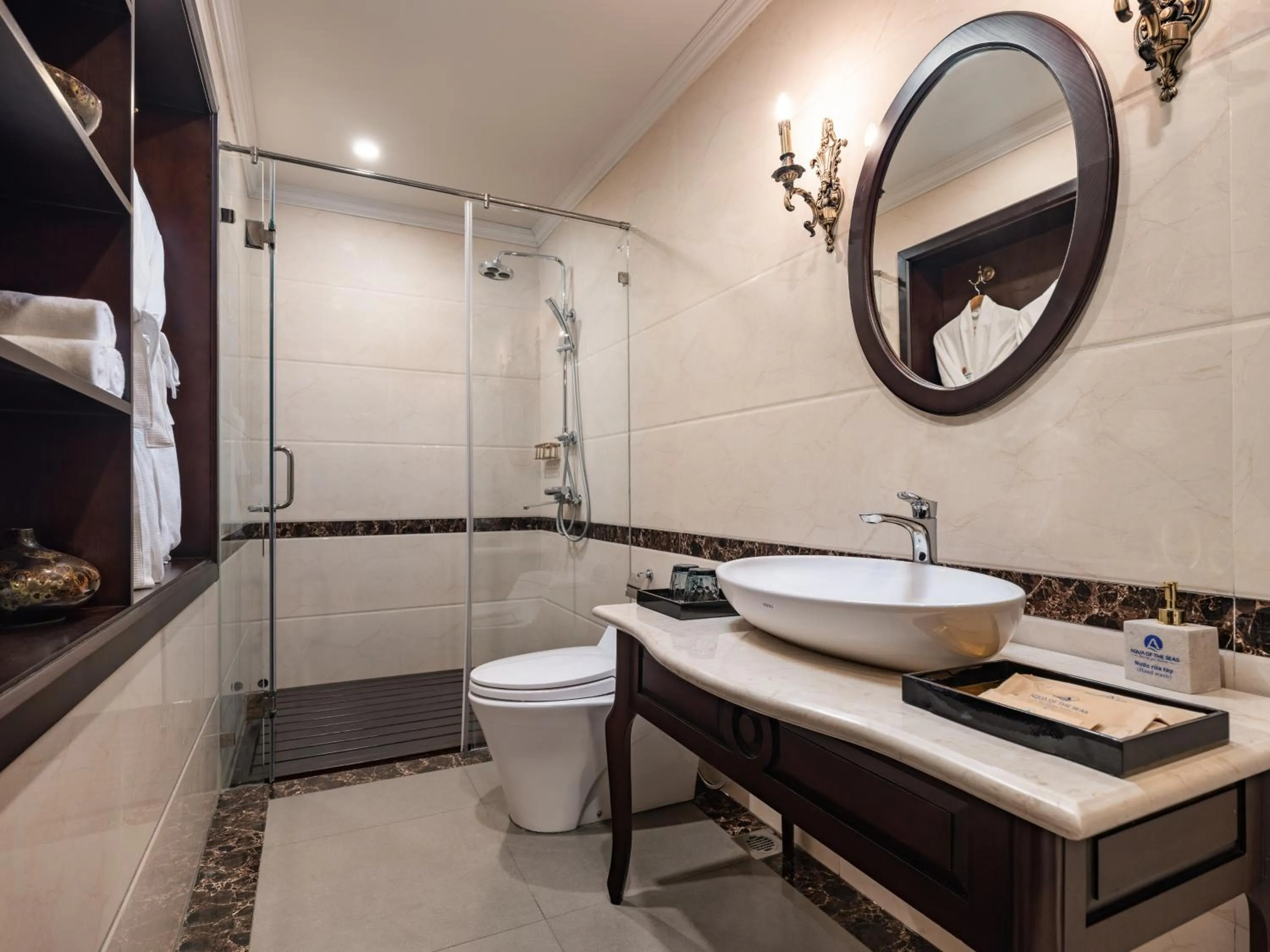 Toilet in Aqua Of The Seas Cruise Halong by AHG