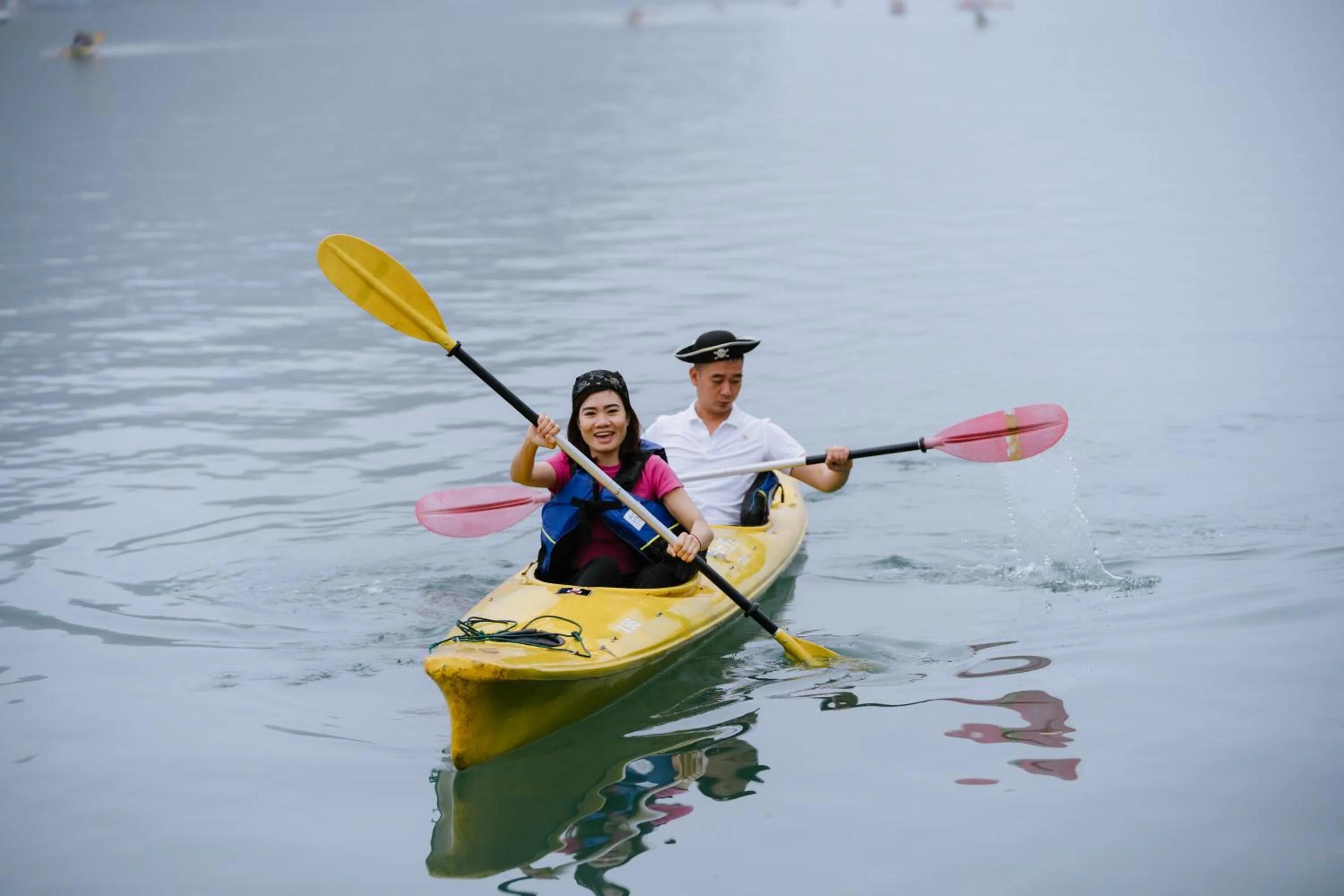 Natural landscape in Aqua Of The Seas Cruise Halong by AHG