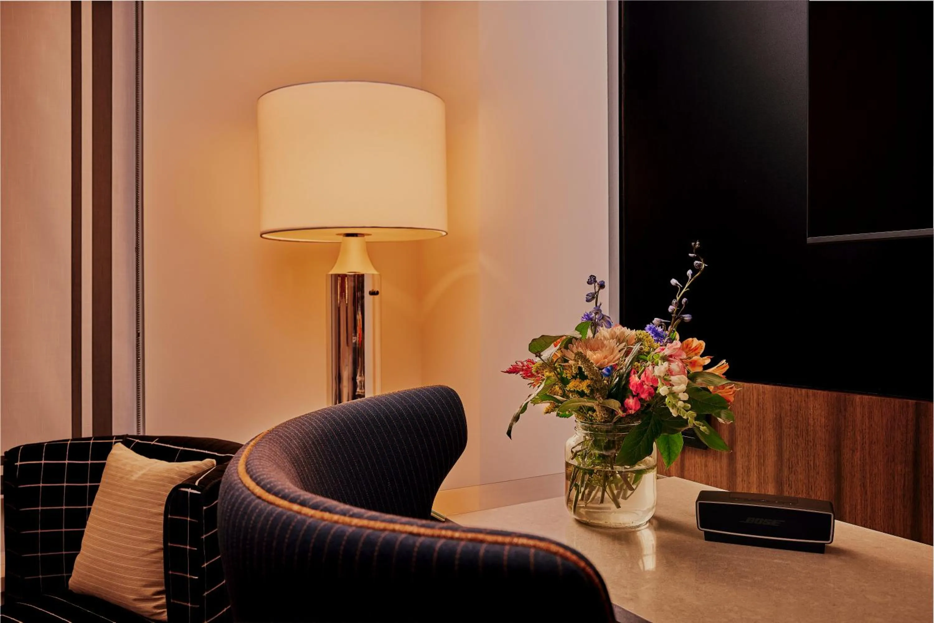 Bedroom in The Godfrey Detroit, Curio Collection By Hilton