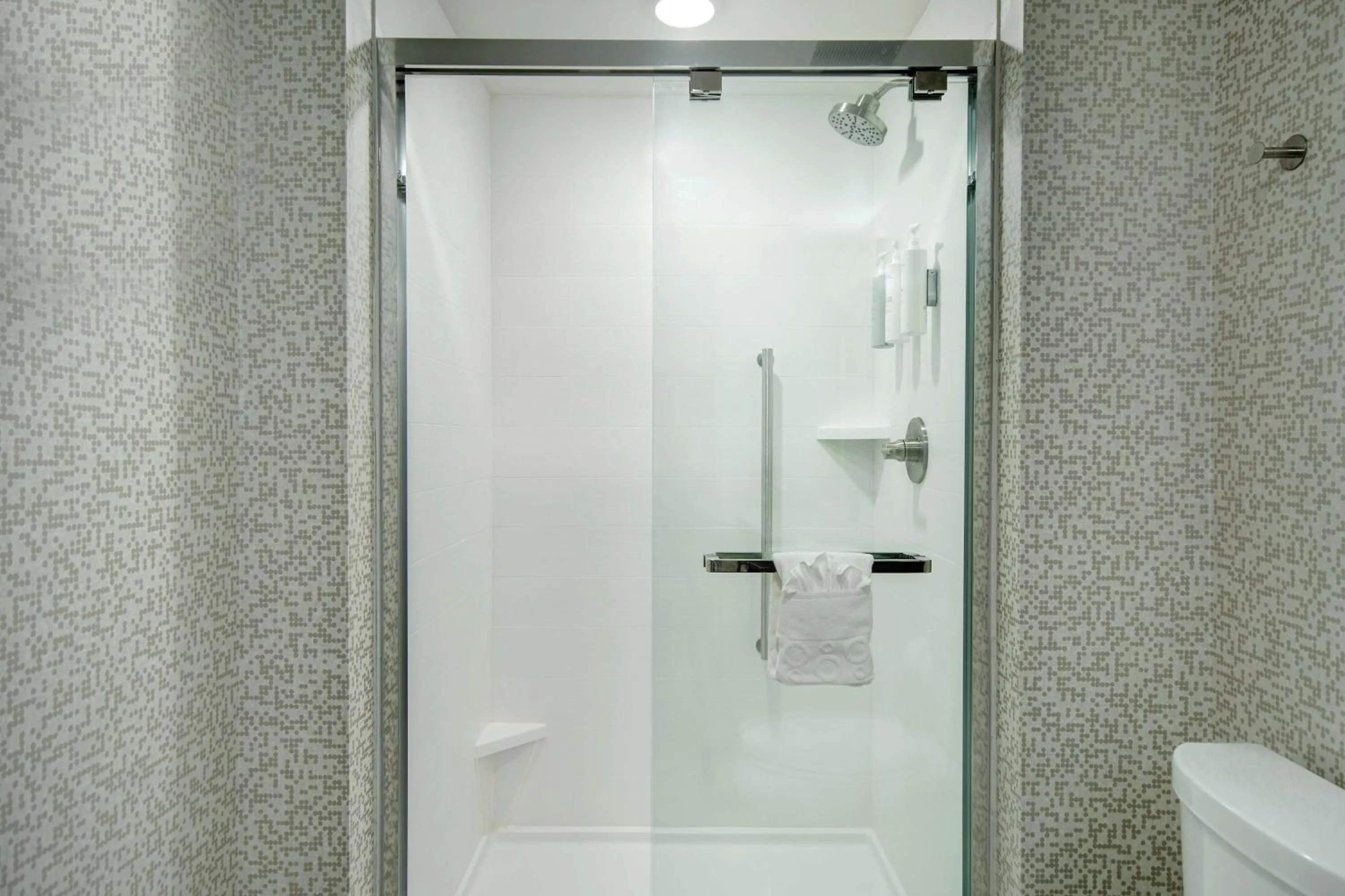 Bathroom in Home2 Suites By Hilton Grand Rapids Airport