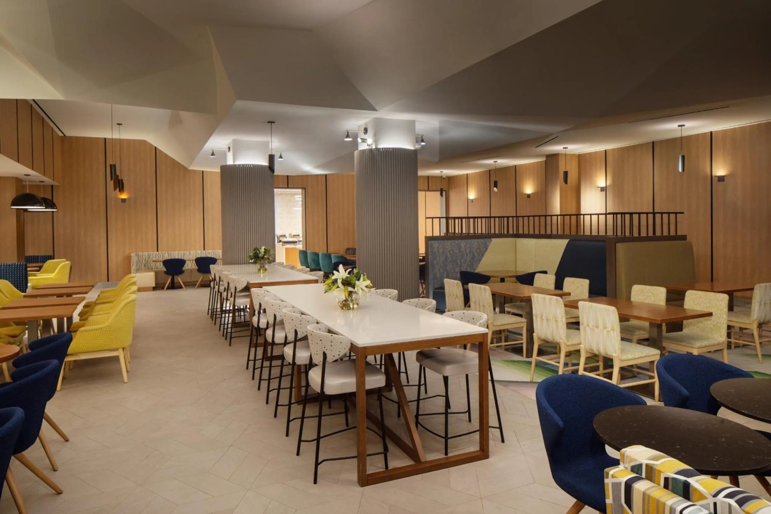 Seating area in Home2 Suites By Hilton New York Times Square