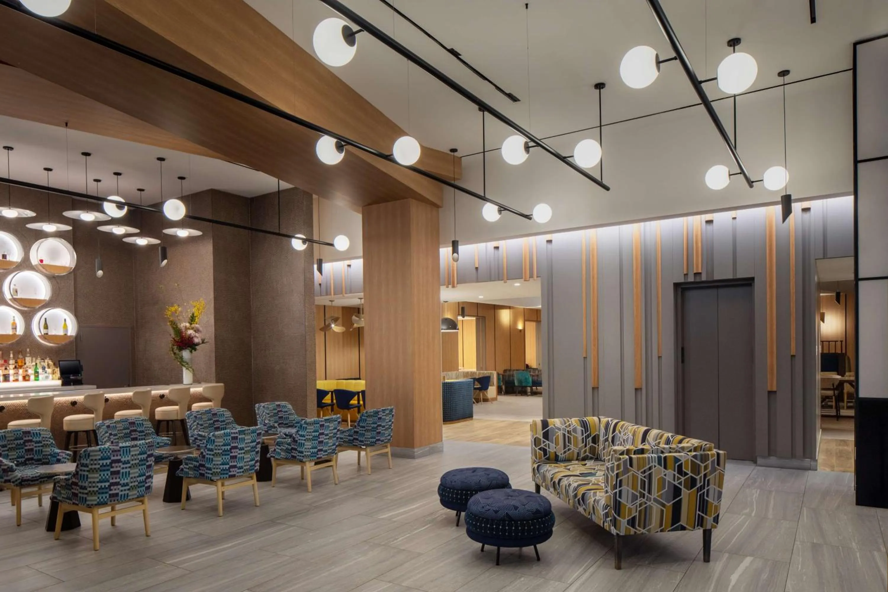 Lobby or reception in Hampton Inn by Hilton New York Times Square