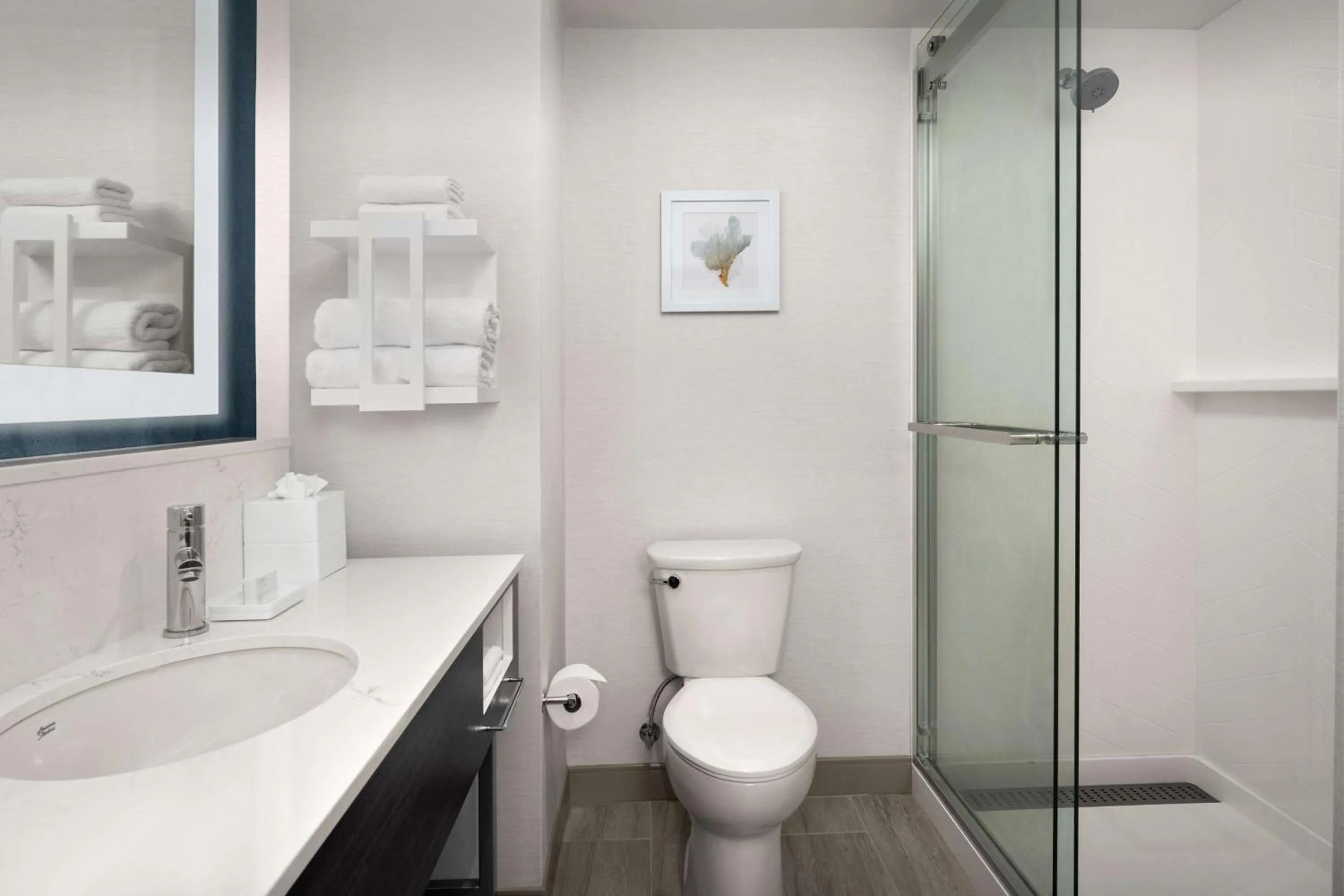 Bathroom in Hampton Inn Delray Beach