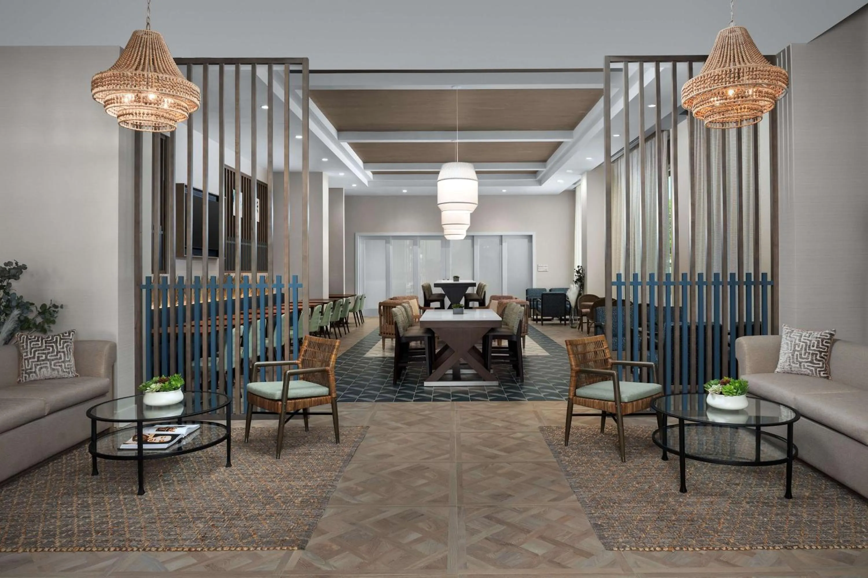 Lobby or reception in Hampton Inn Delray Beach