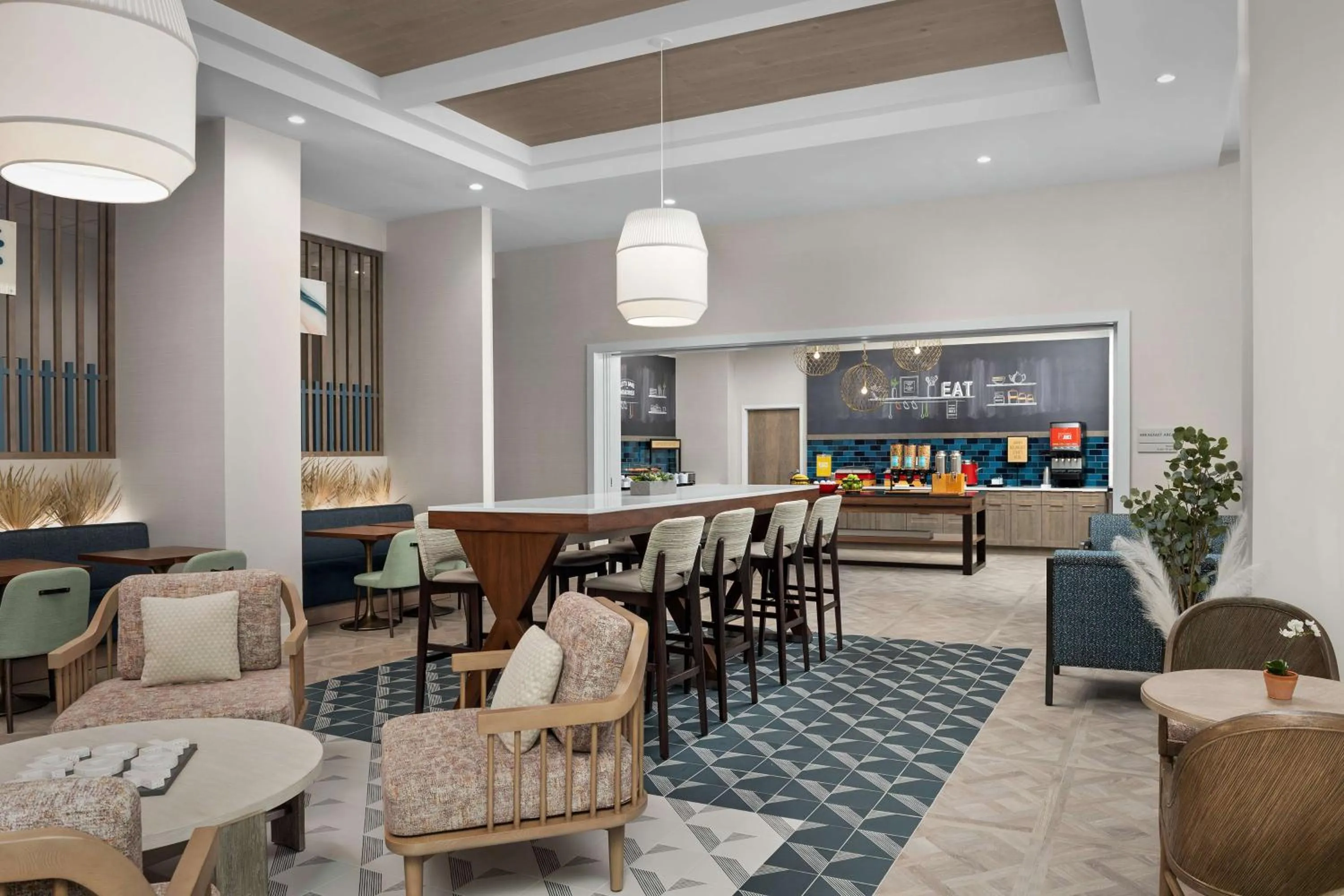 Lobby or reception in Hampton Inn Delray Beach