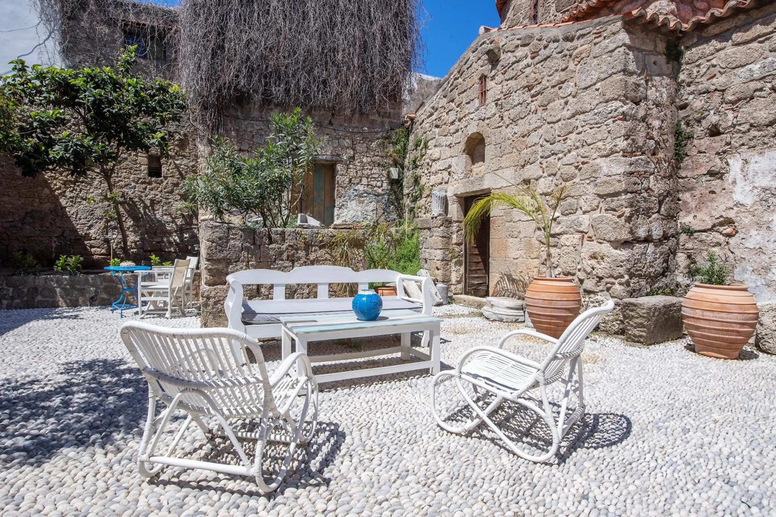 Garden in Saint Artemios Boutique Hotel