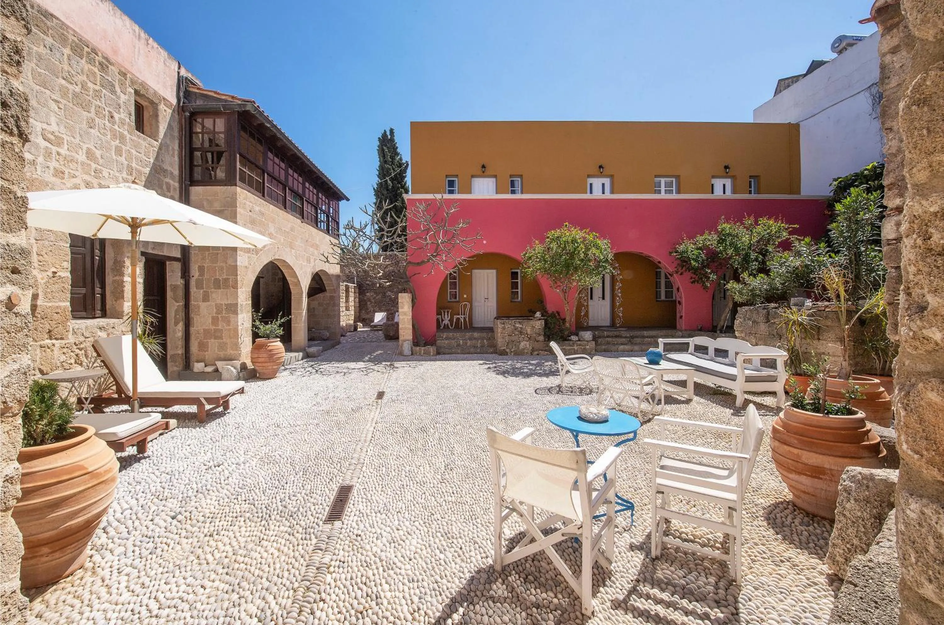 Property building in Saint Artemios Boutique Hotel