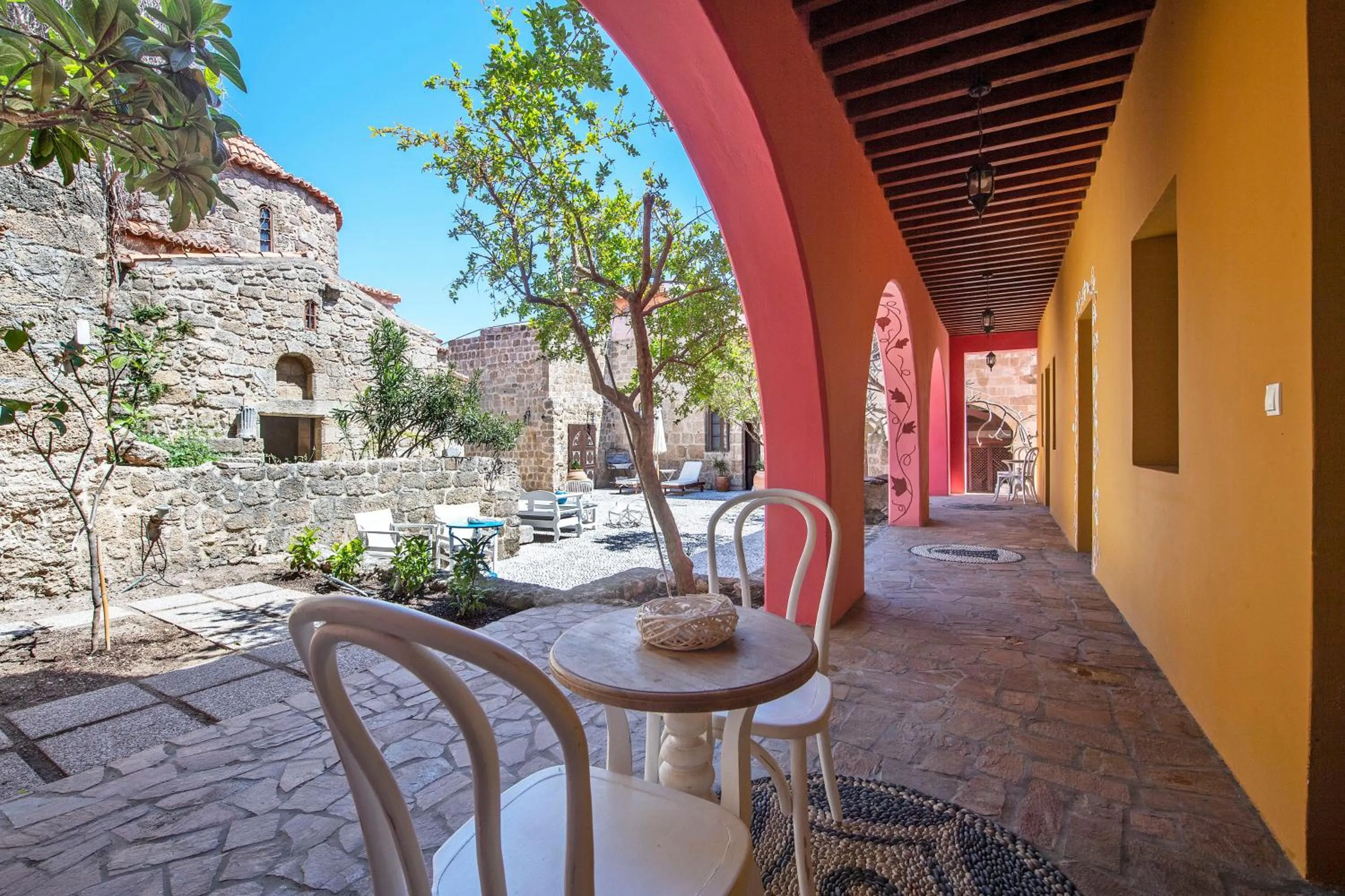 Property building in Saint Artemios Boutique Hotel