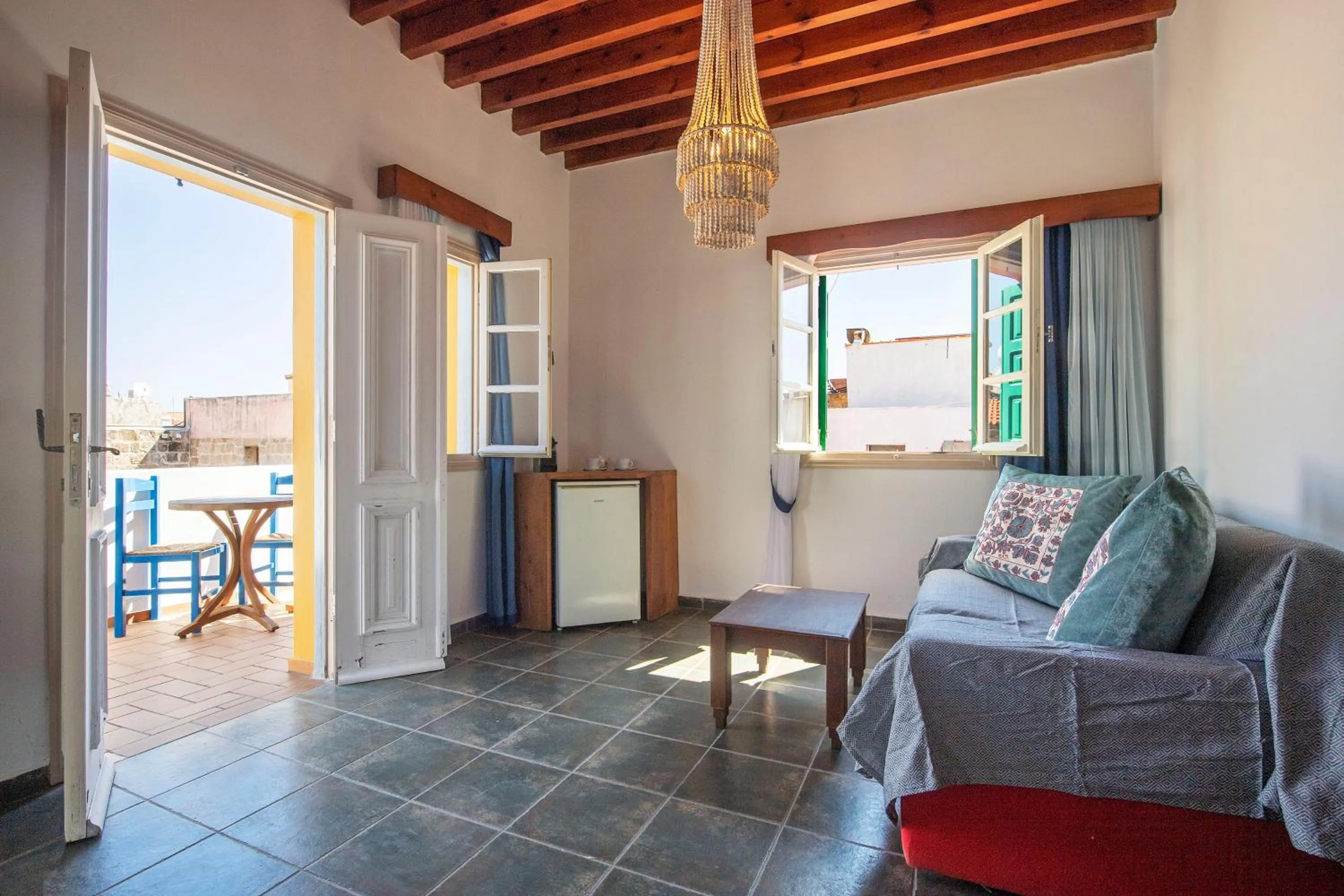 Living room in Saint Artemios Boutique Hotel